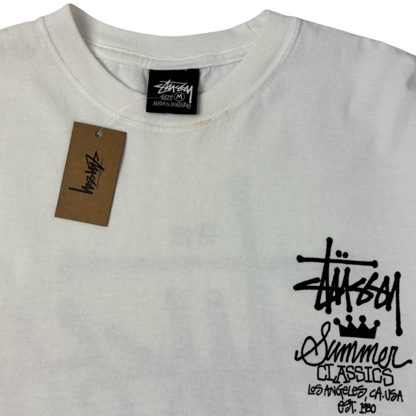 Stussy “Summer Classics Tee White