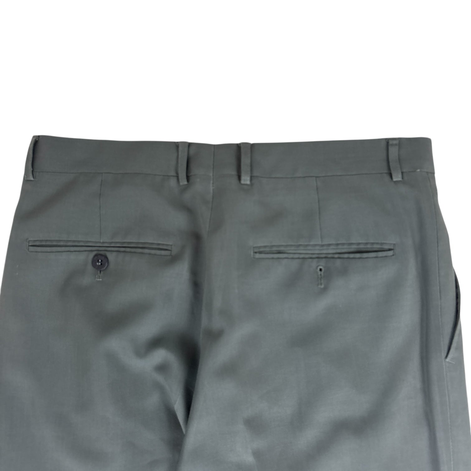 Vintage Balenciaga Pleated Pant Light Grey