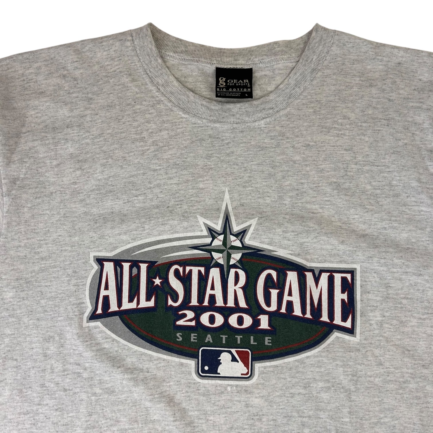Vintage MLB All Stat Game T-Shirt Grey