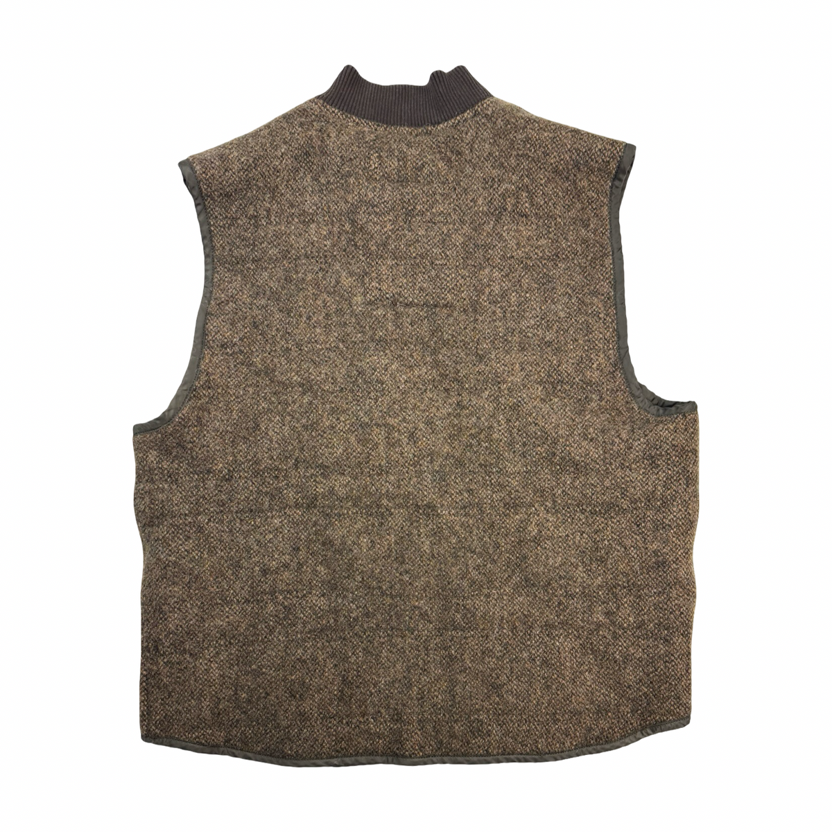 Vintage Ralph Lauren Denim & Supply Wool Vest Brown/Camo