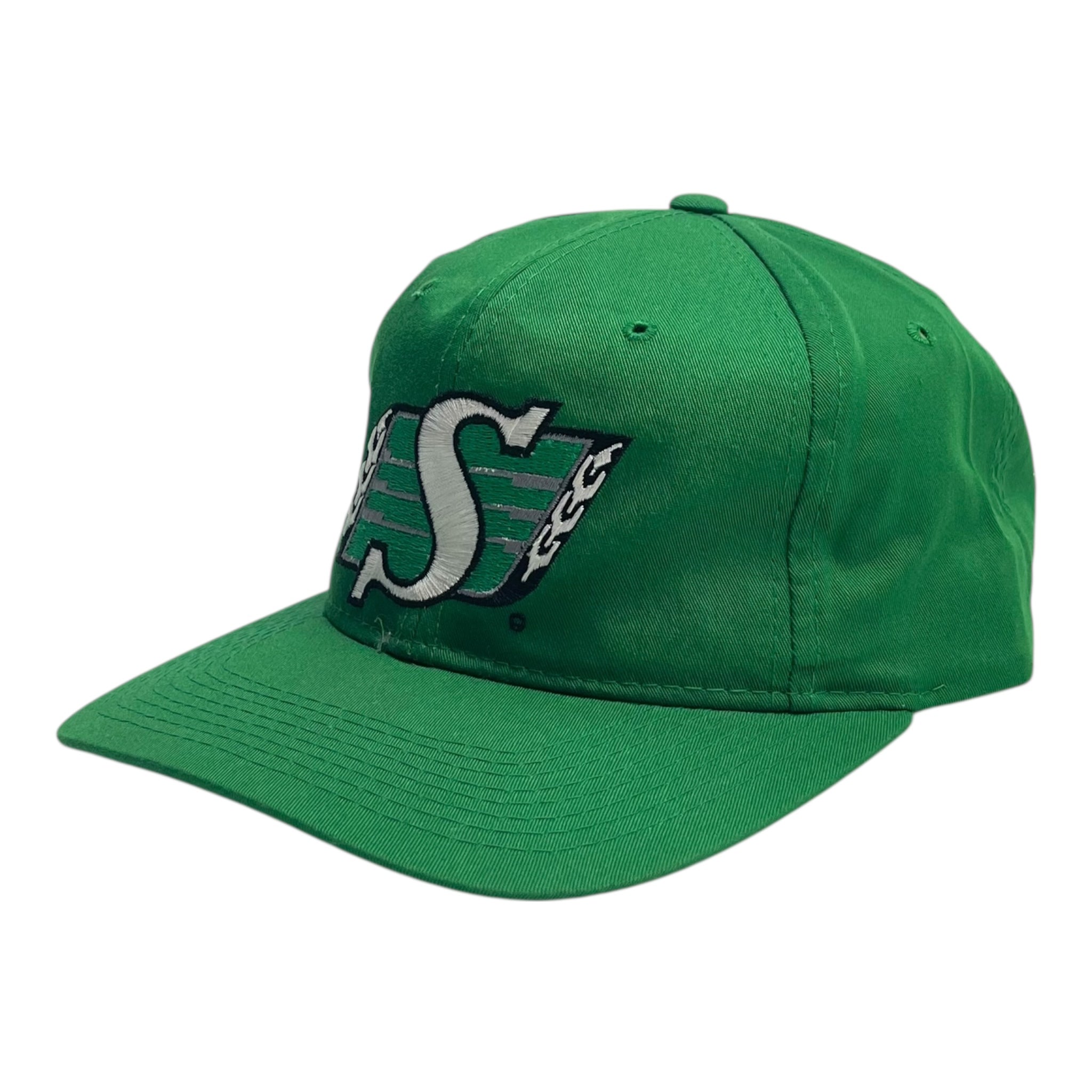 Vintage Starter Saskatchewan Rough Riders Hat Green