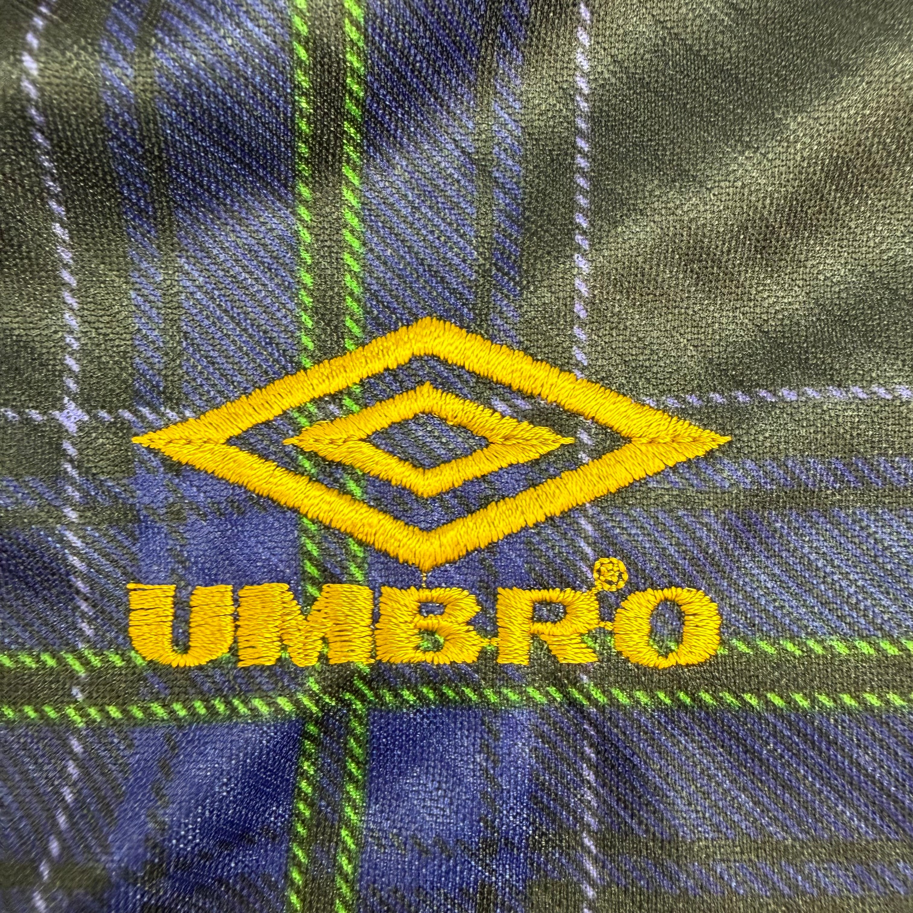 Vintage 1994-96 Umbro Scotland Home Jersey Purple