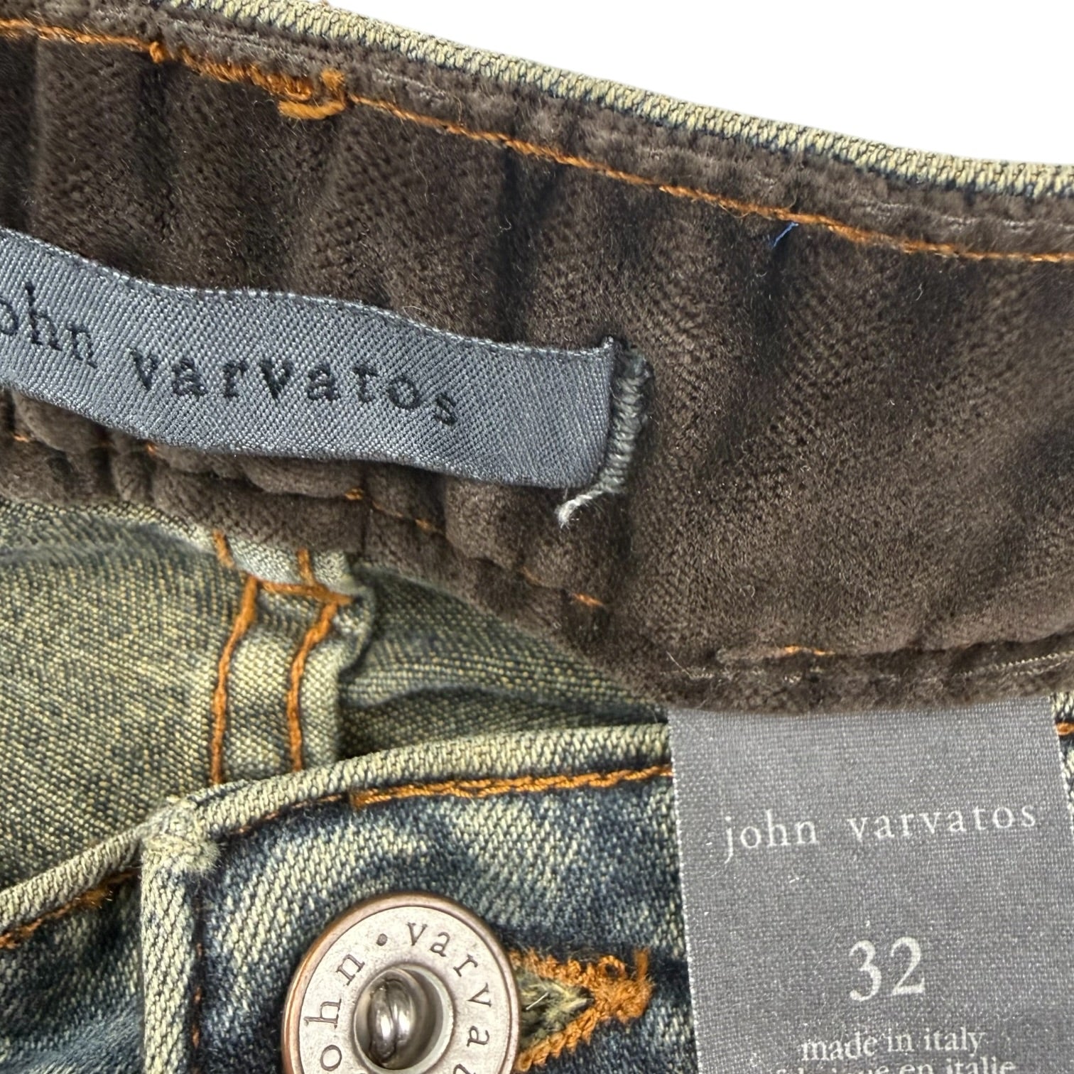 Vintage John Varavtos Denim Pants Medium Wash