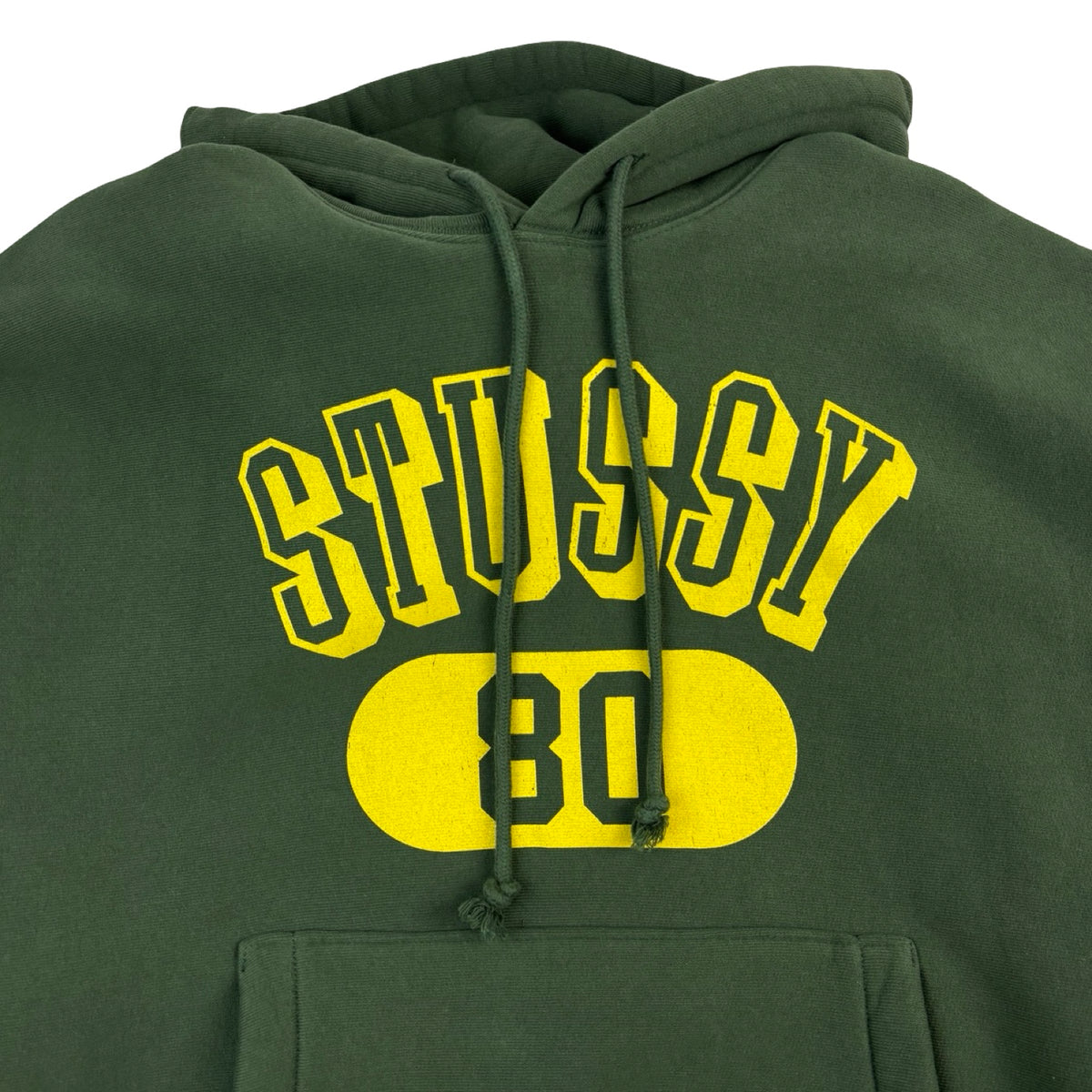 Stussy 80 Relaxed Pullover Hoodie Green