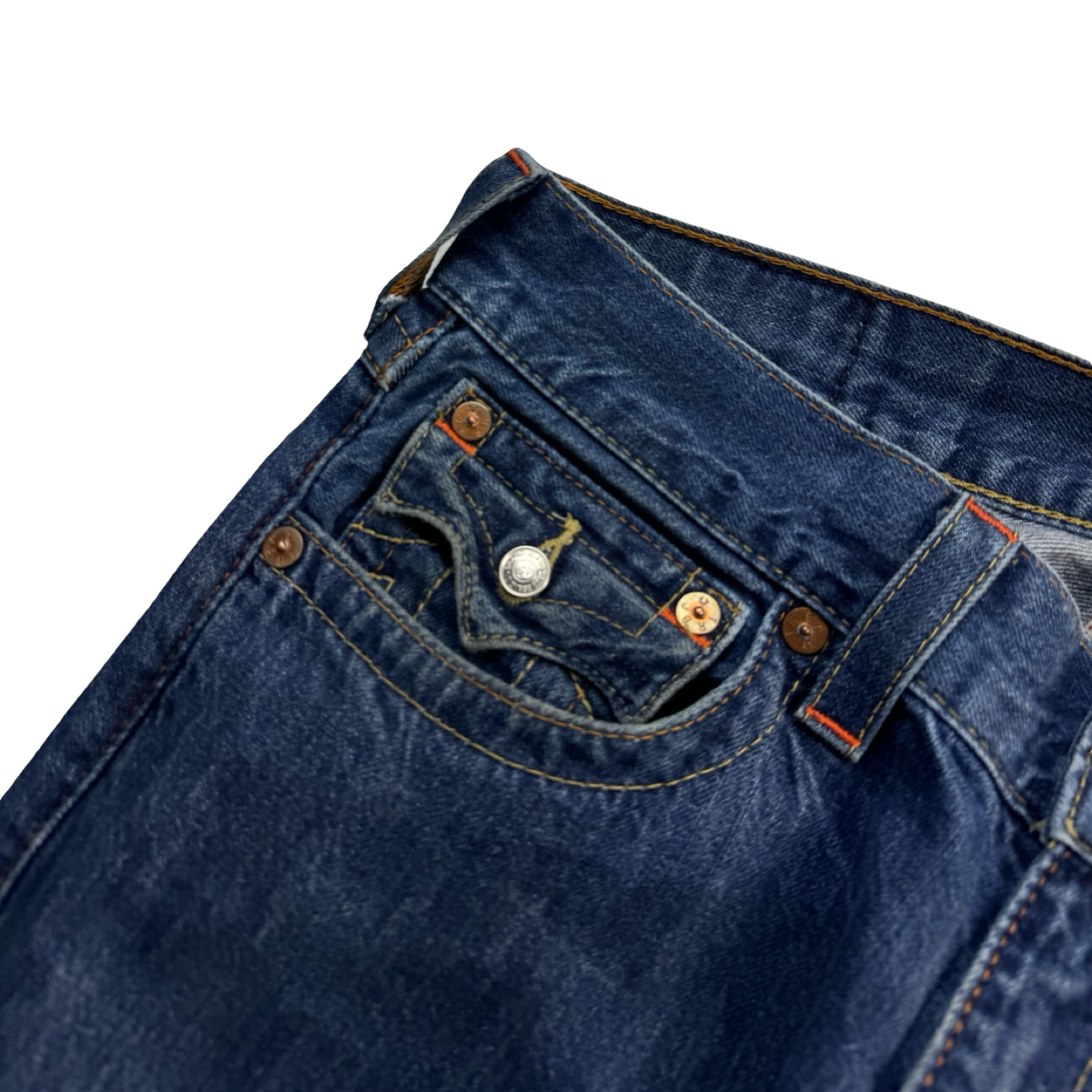 Y2K True Religion Boot Cut Denim Bottoms Indigo