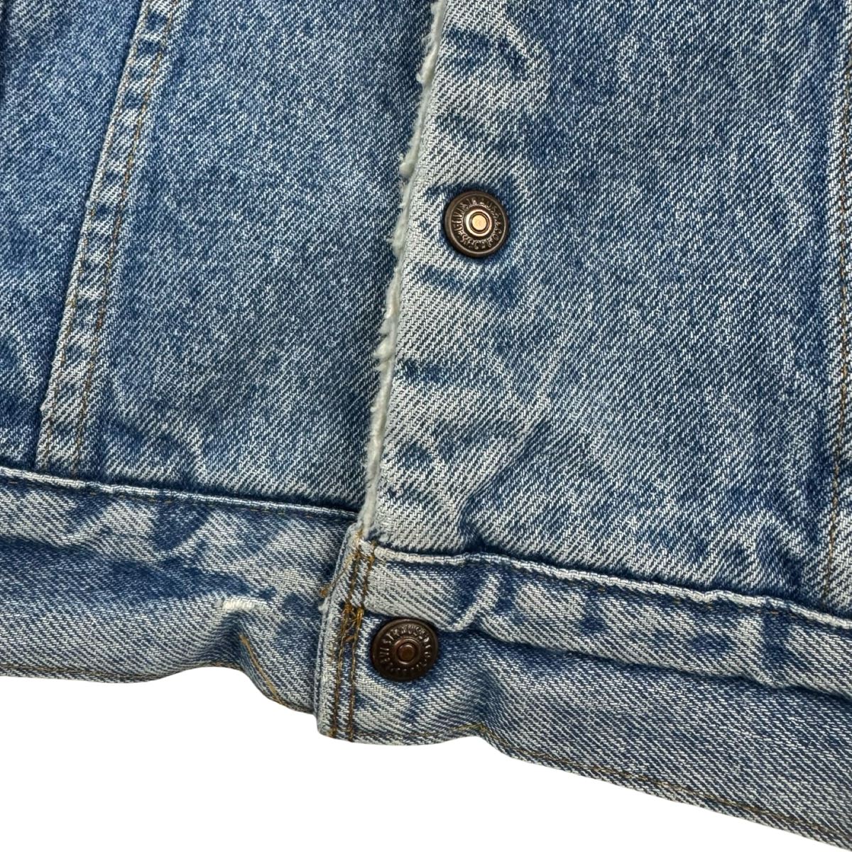 Vintage ‘70s Levi's Orange Tab Denim Sherpa Denim Jacket