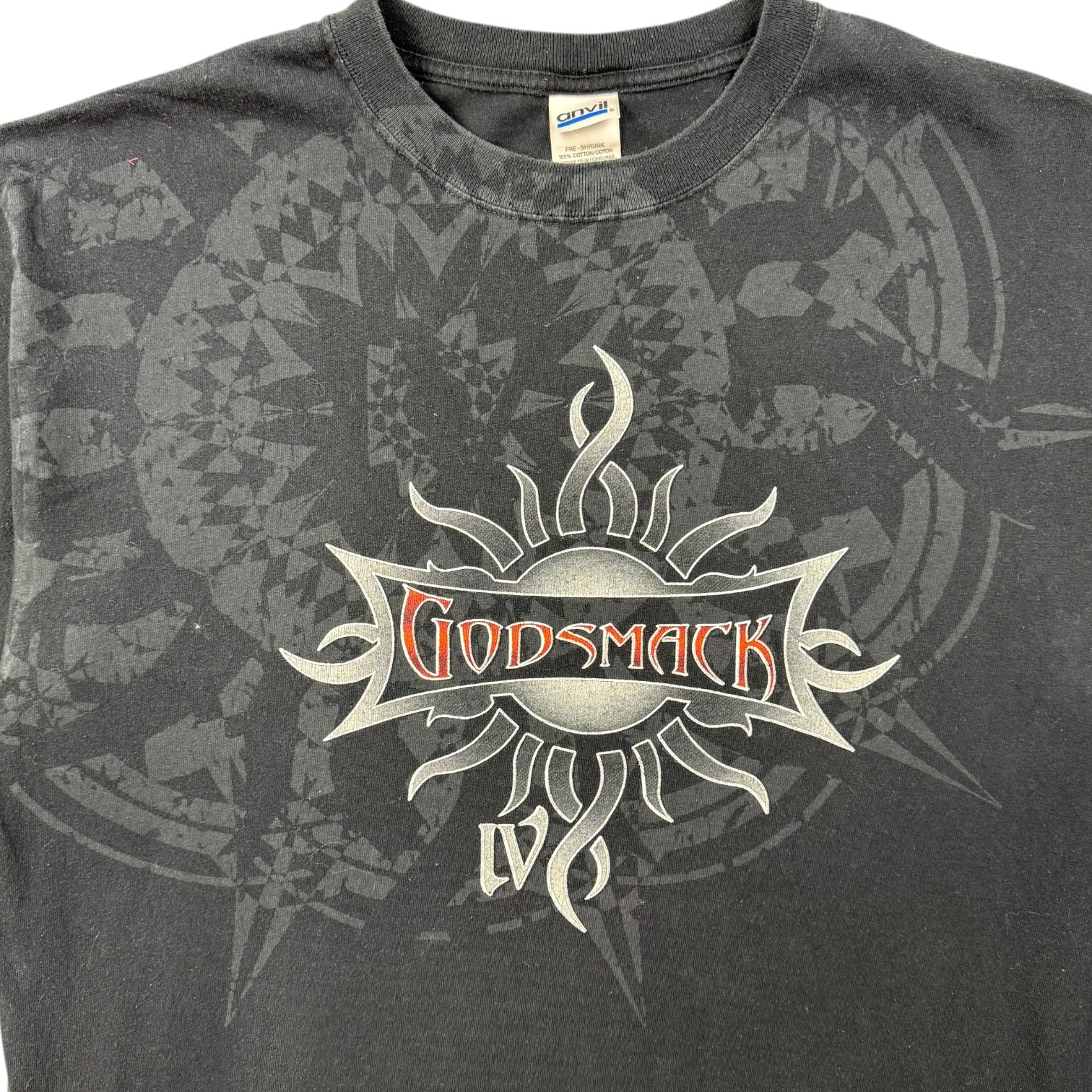 2006 GodSmack Tour Tee Black
