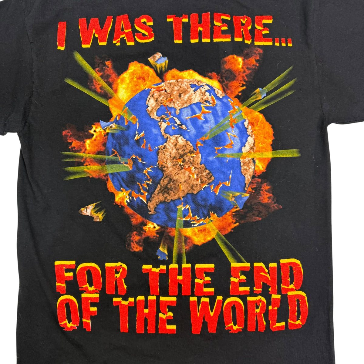1997 KISS Alive/Worldwide Tour Final Show Tee Black
