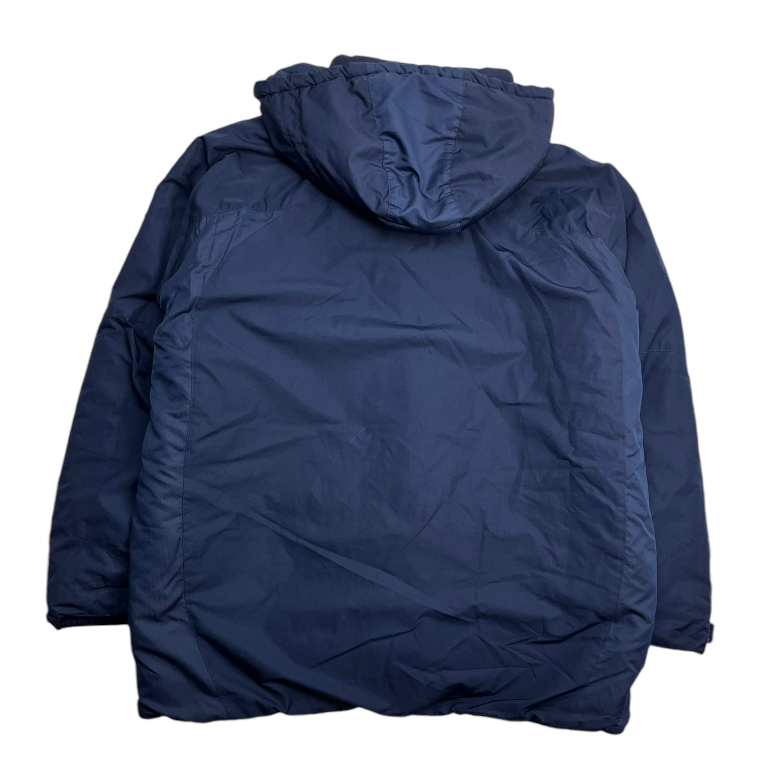 Vintage Nike Hooded Puffer Parka Navy