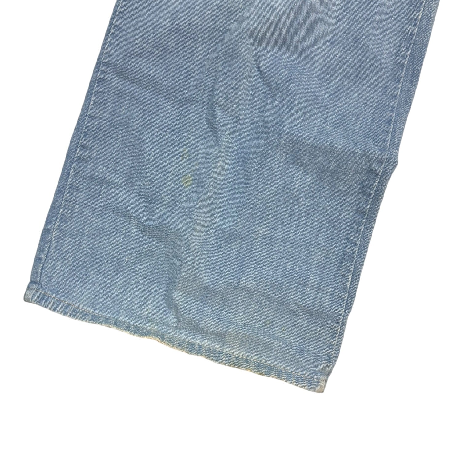 (W) Vintage Flared Denim Pants Medium Blue