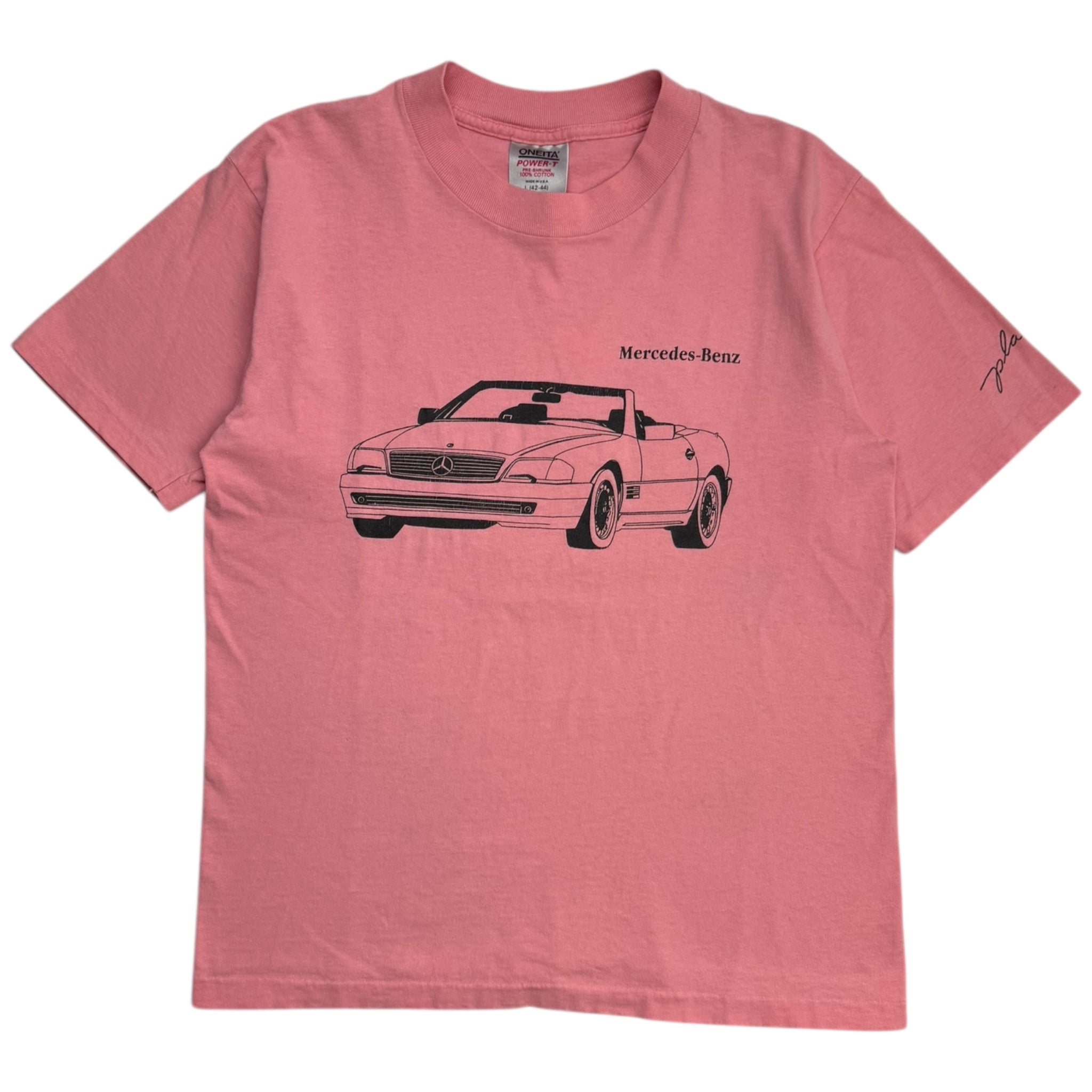 Vintage Mercedes Benz T-Shirt Pink