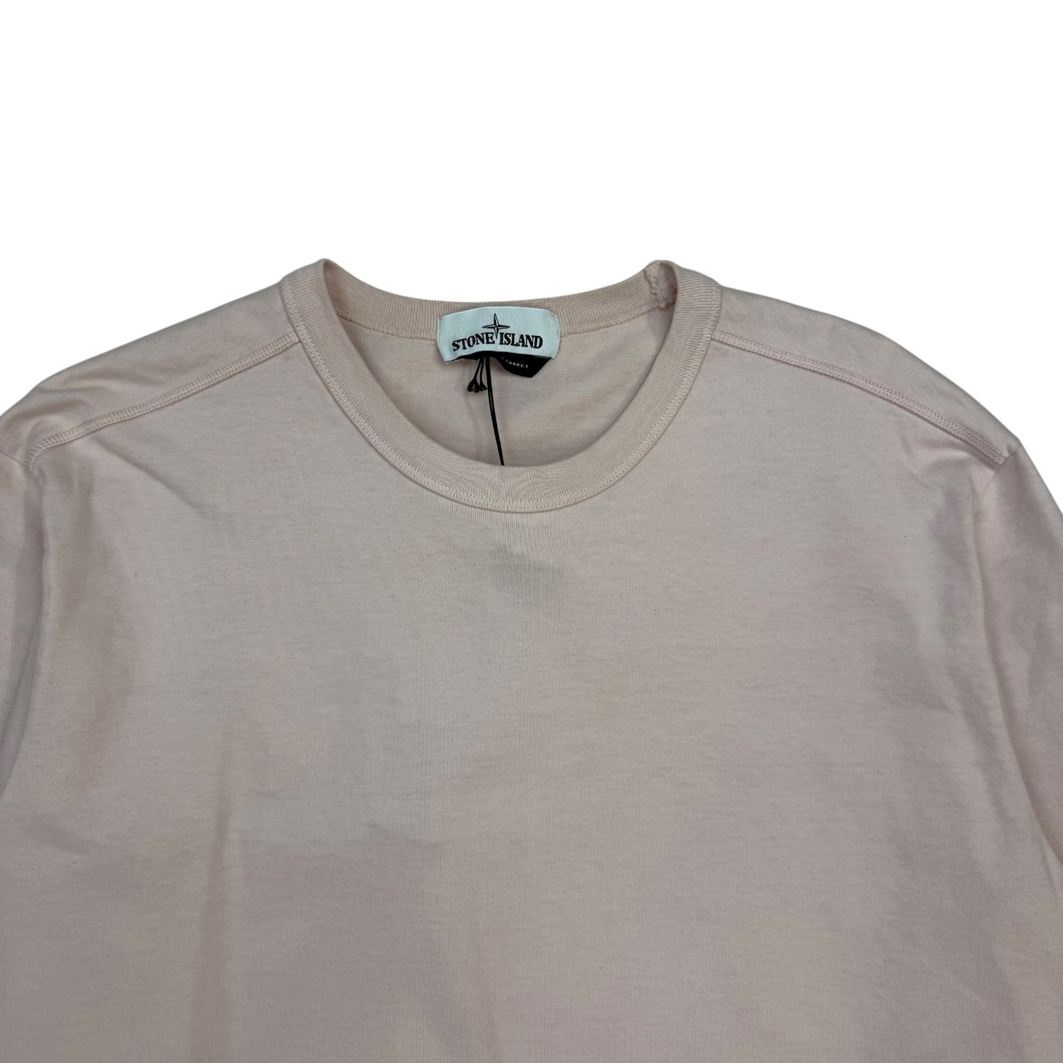 Stone Island Badge L/S Tee Light Pink