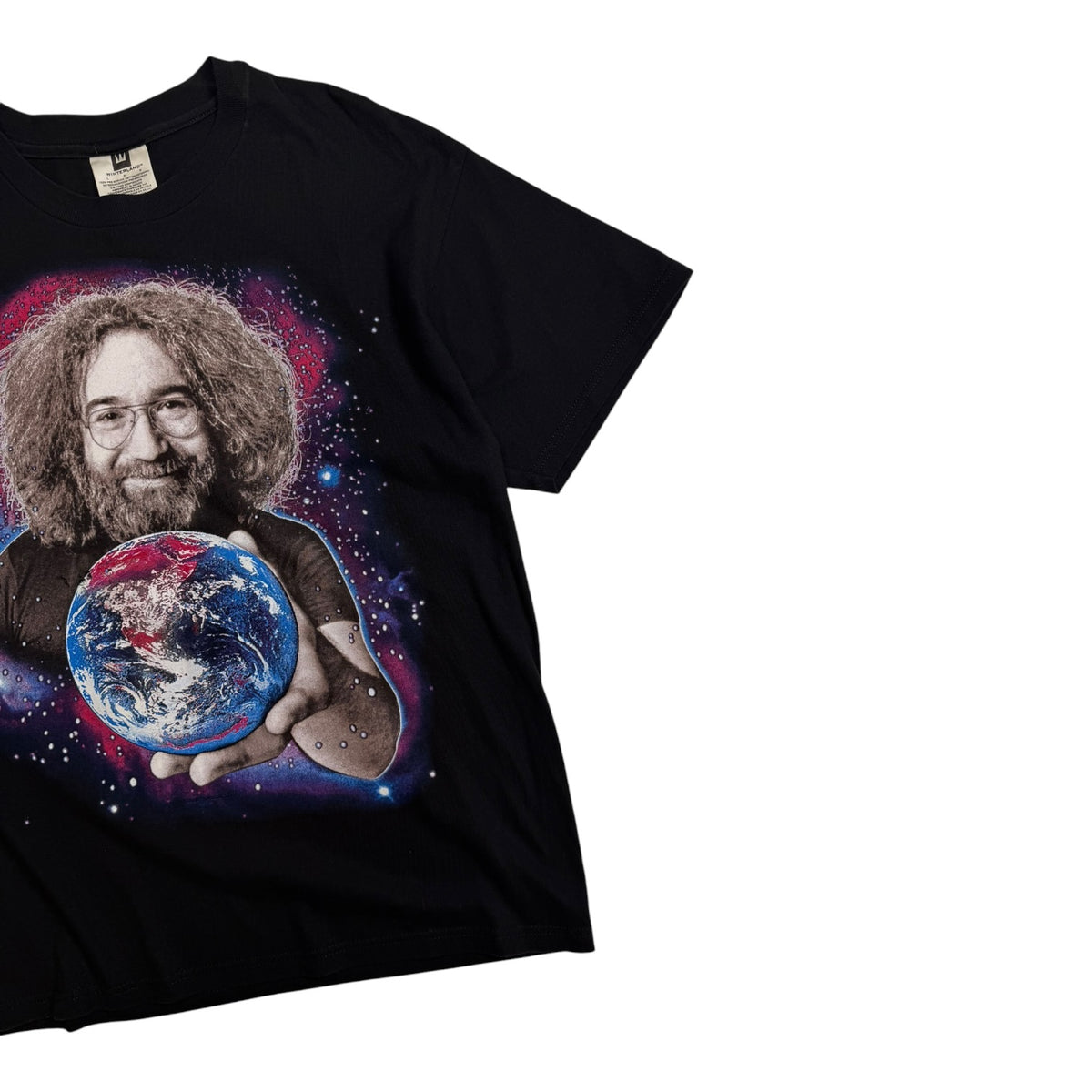 Vintage 1993 Jerry Garcia “I May Not Have The World To Give But Maybe I Have A Tune Or Two” Band T-Shirt Black