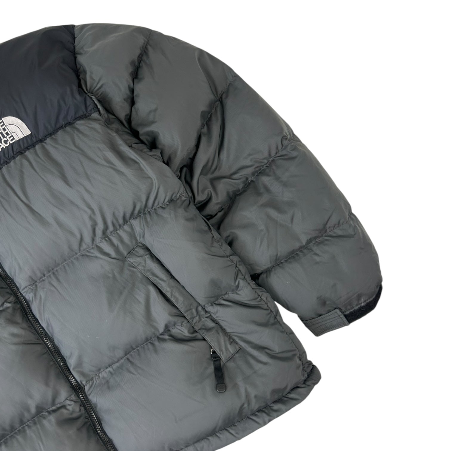 Vintage The North Face 700 Fill Nuptse Jacket Black/Charcoal