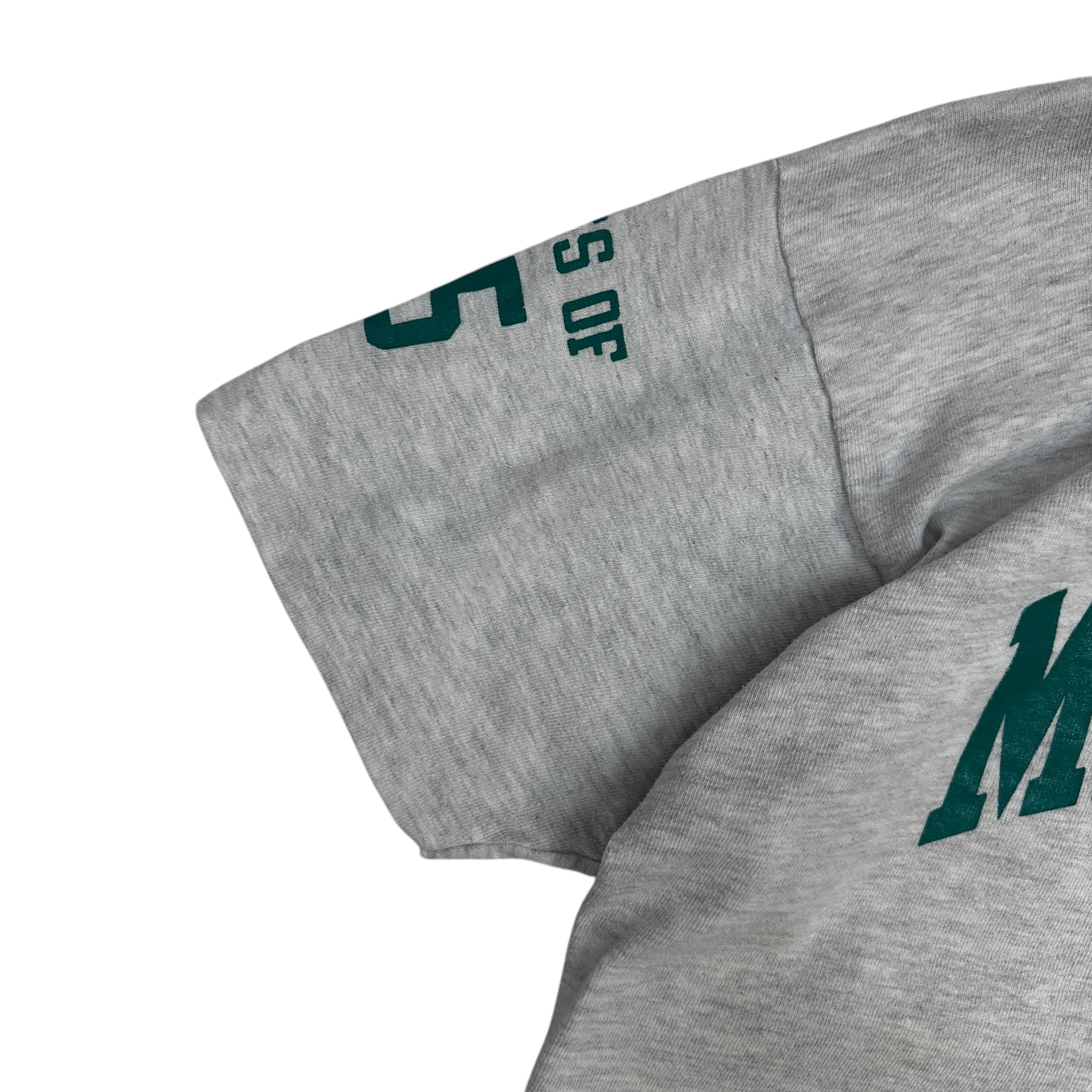 Vintage Marrywood College Champion Reverse Weave Tee Grey
