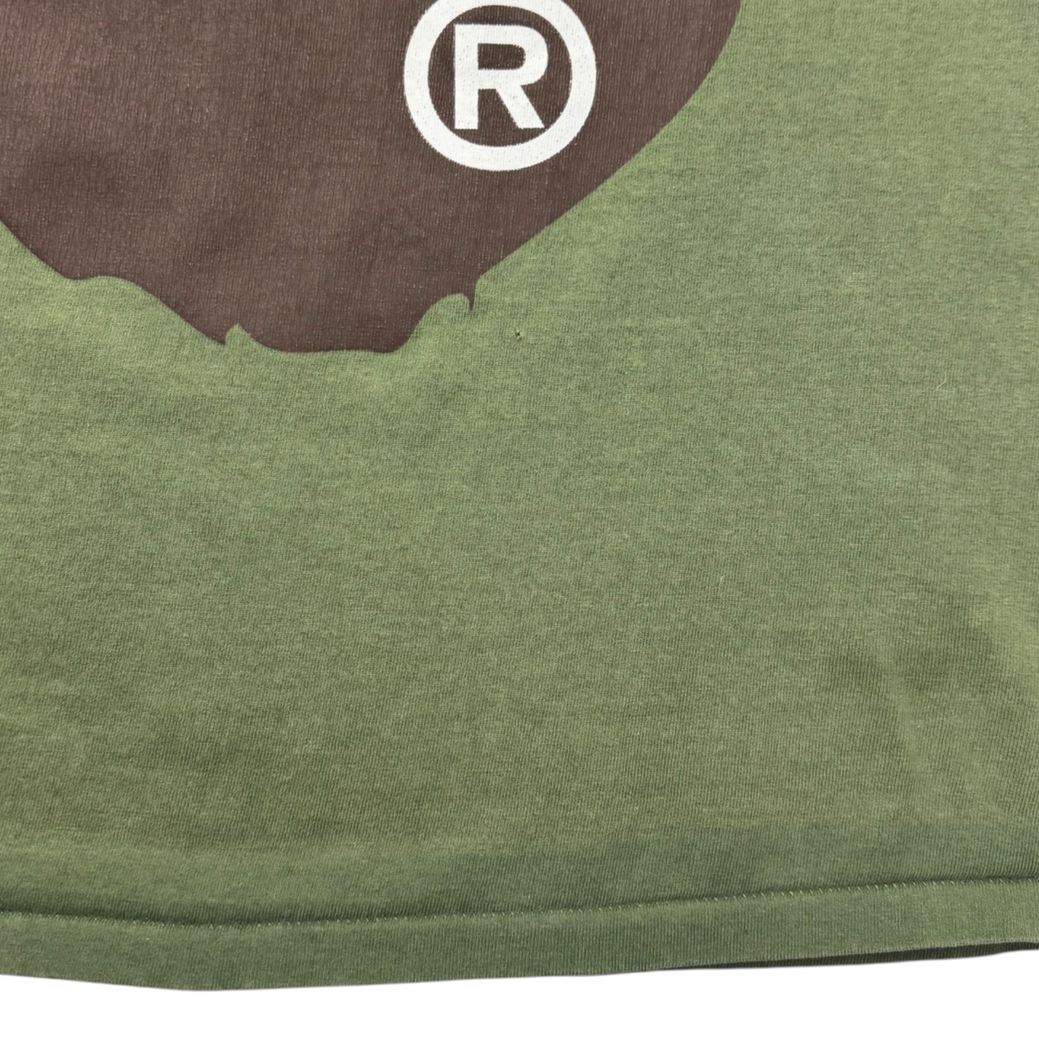 BAPE Big Ape Head Tee Olive Drab