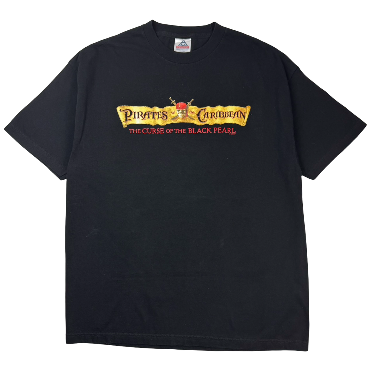 2003 Pirates of the Caribbean Curse of the Black Pearl Promo T-Shirt