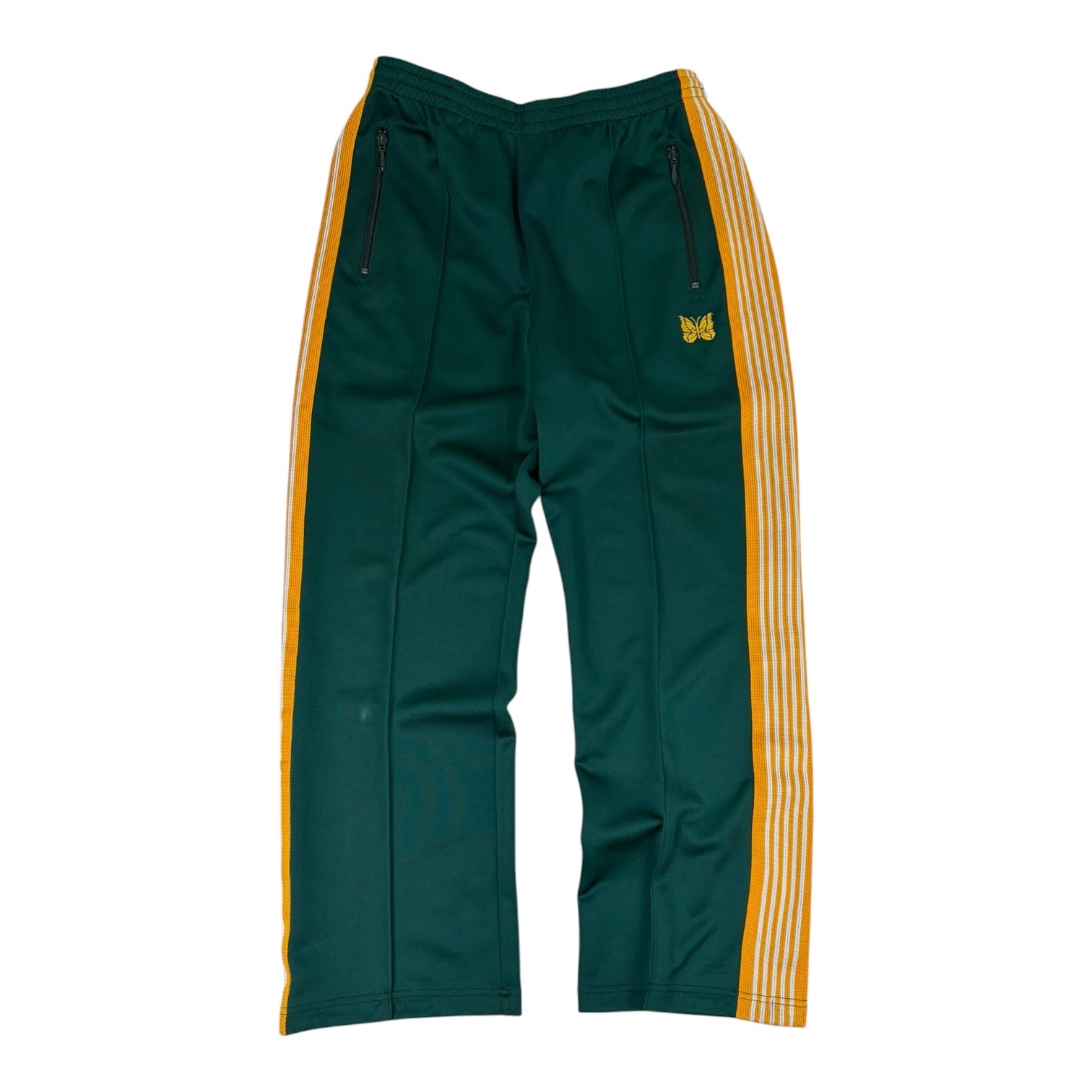 Needles Poly Smooth Track Pant Green