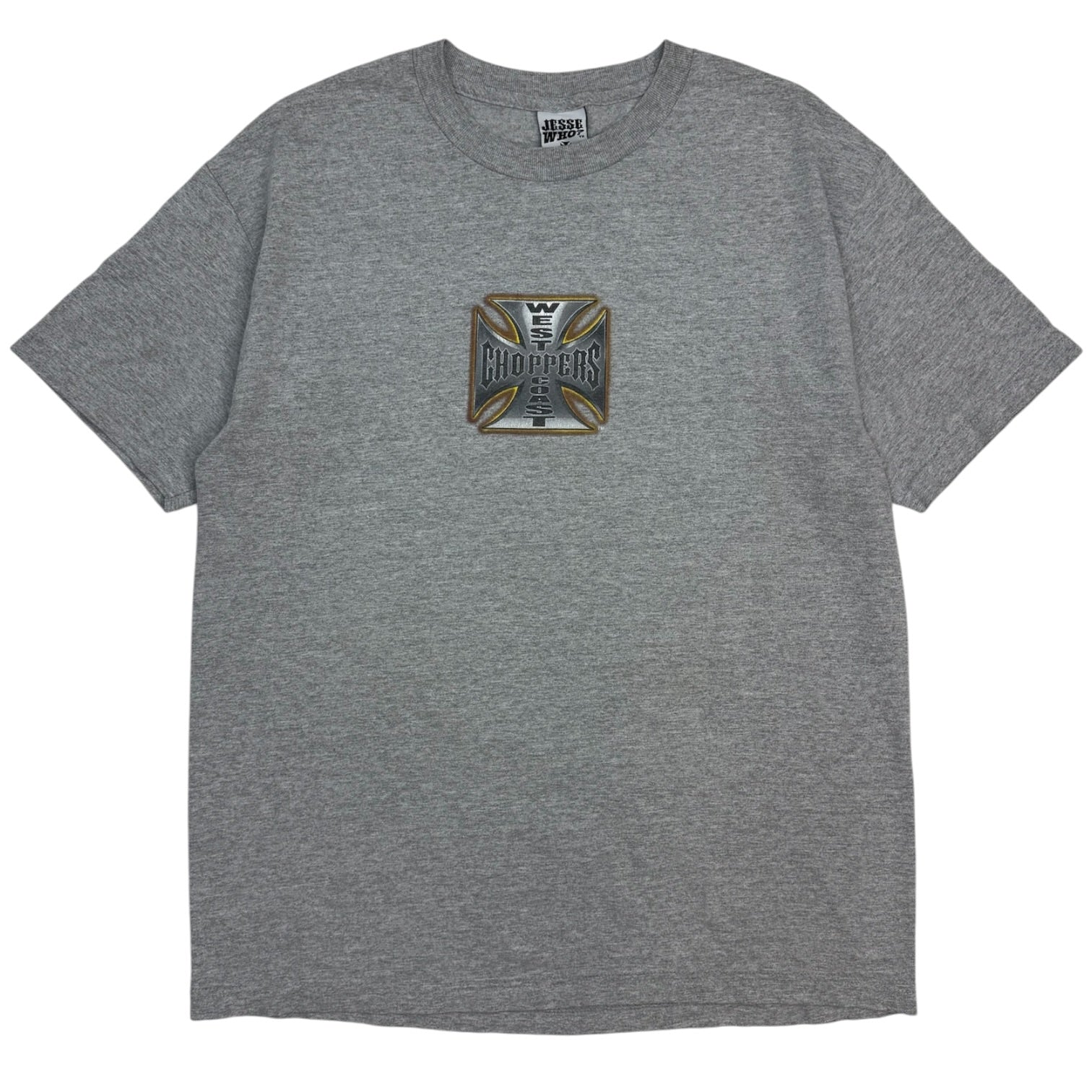 Vintage West Coast Choppers Long Beach T-Shirt Grey