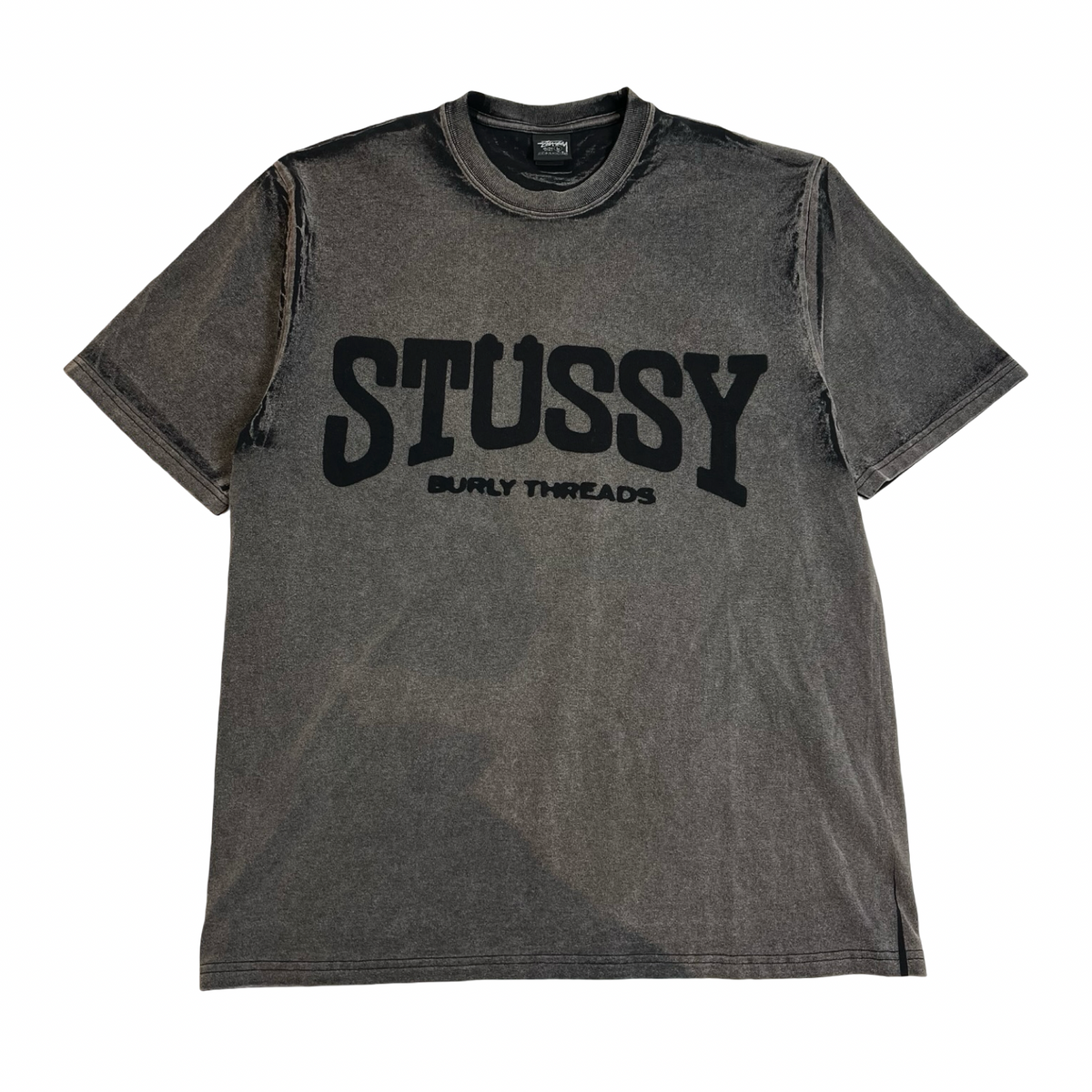 Stüssy Burly Stone Washed T-Shirt Black