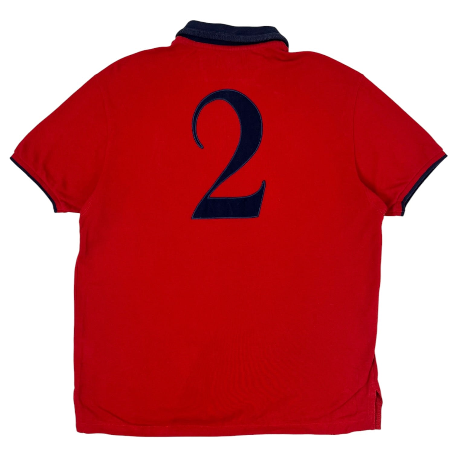 Vintage Polo By Ralph Lauren “Country Riders” Polo Shirt Red