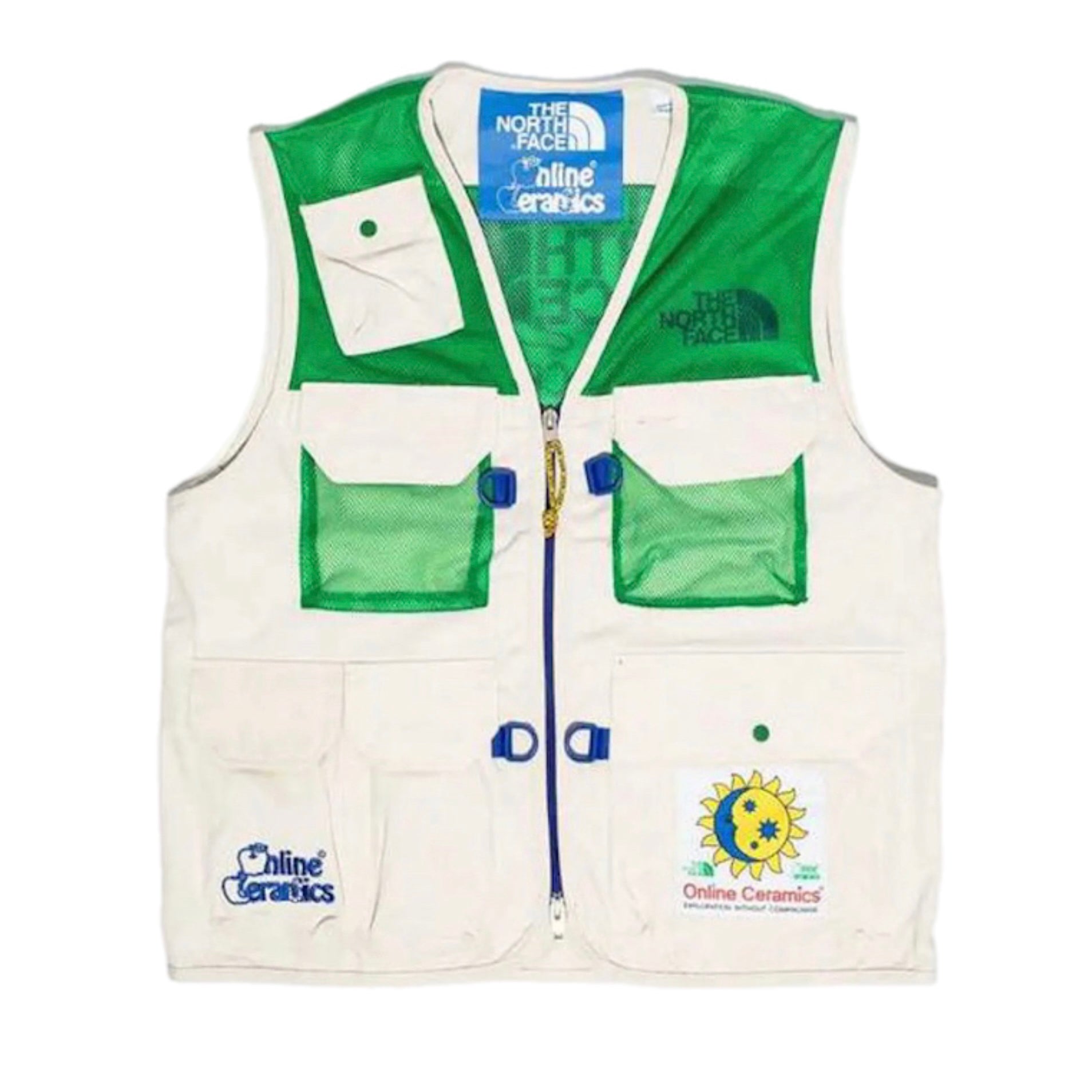 The North Face x Online Ceramics M66 Utility Vest White/Green