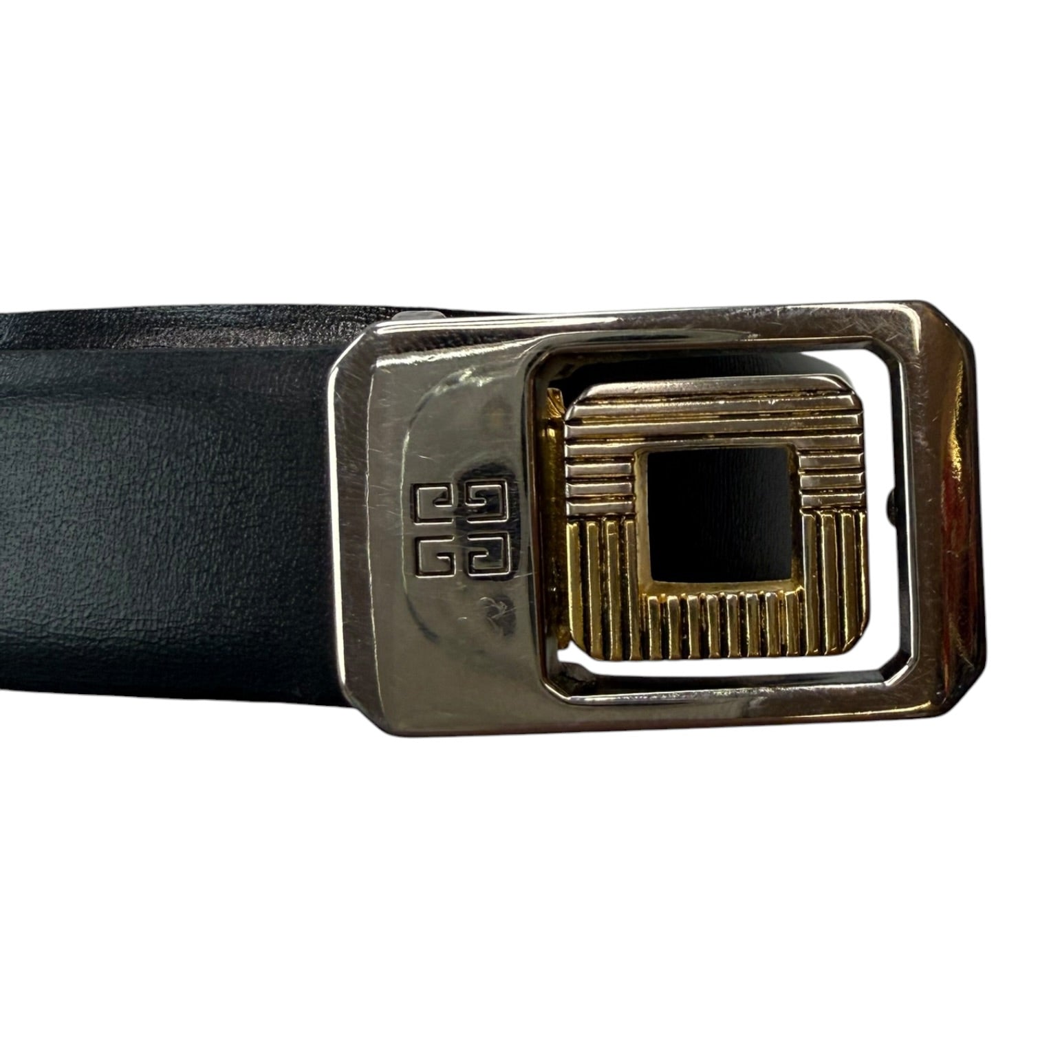 Vintage Givenchy Reversible Belt Black