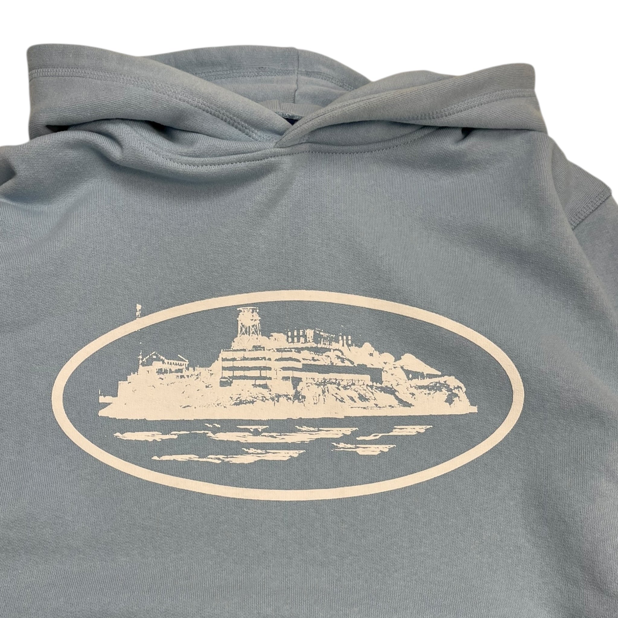 Corteiz Alcatraz Hoodie Baby Blue