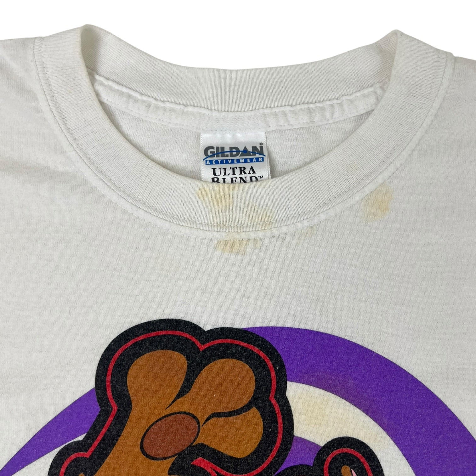 Vintage Scooby-Doo Graphic T-Shirt White