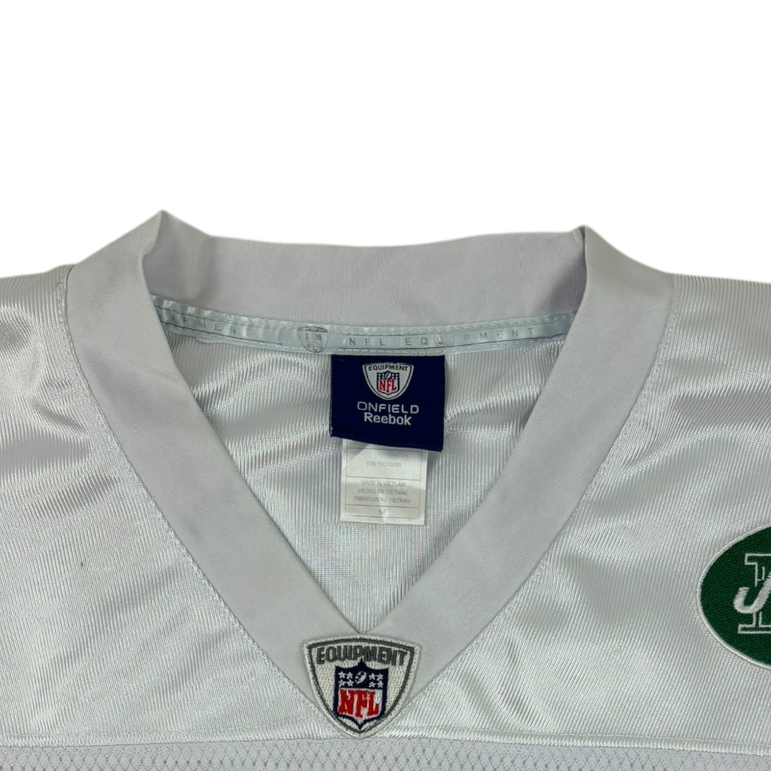 Vintage Reebok New York Jets Mark Sanchez Football Jersey White