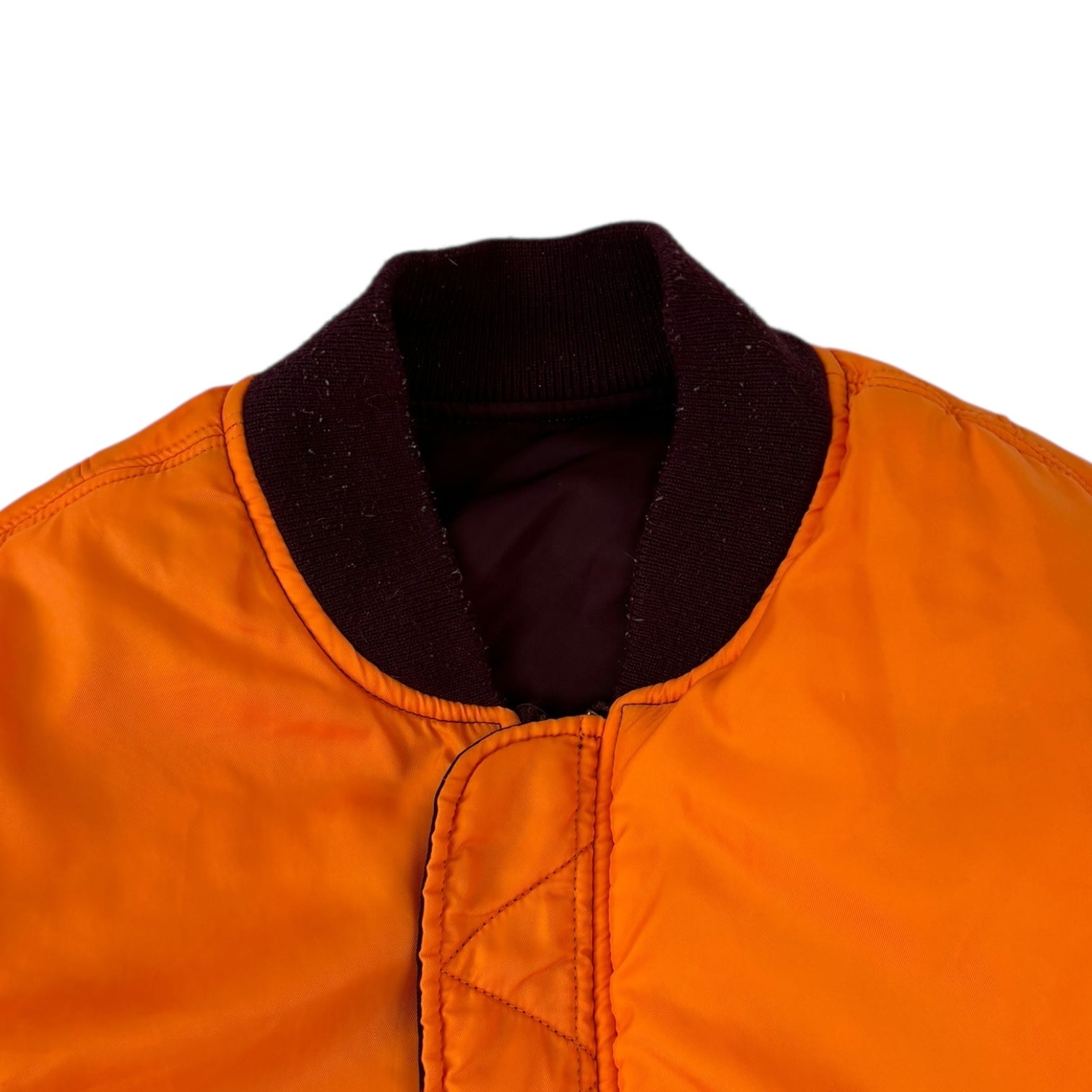 Alpha Industries Reversible Bomber Jacket Purple/Orange
