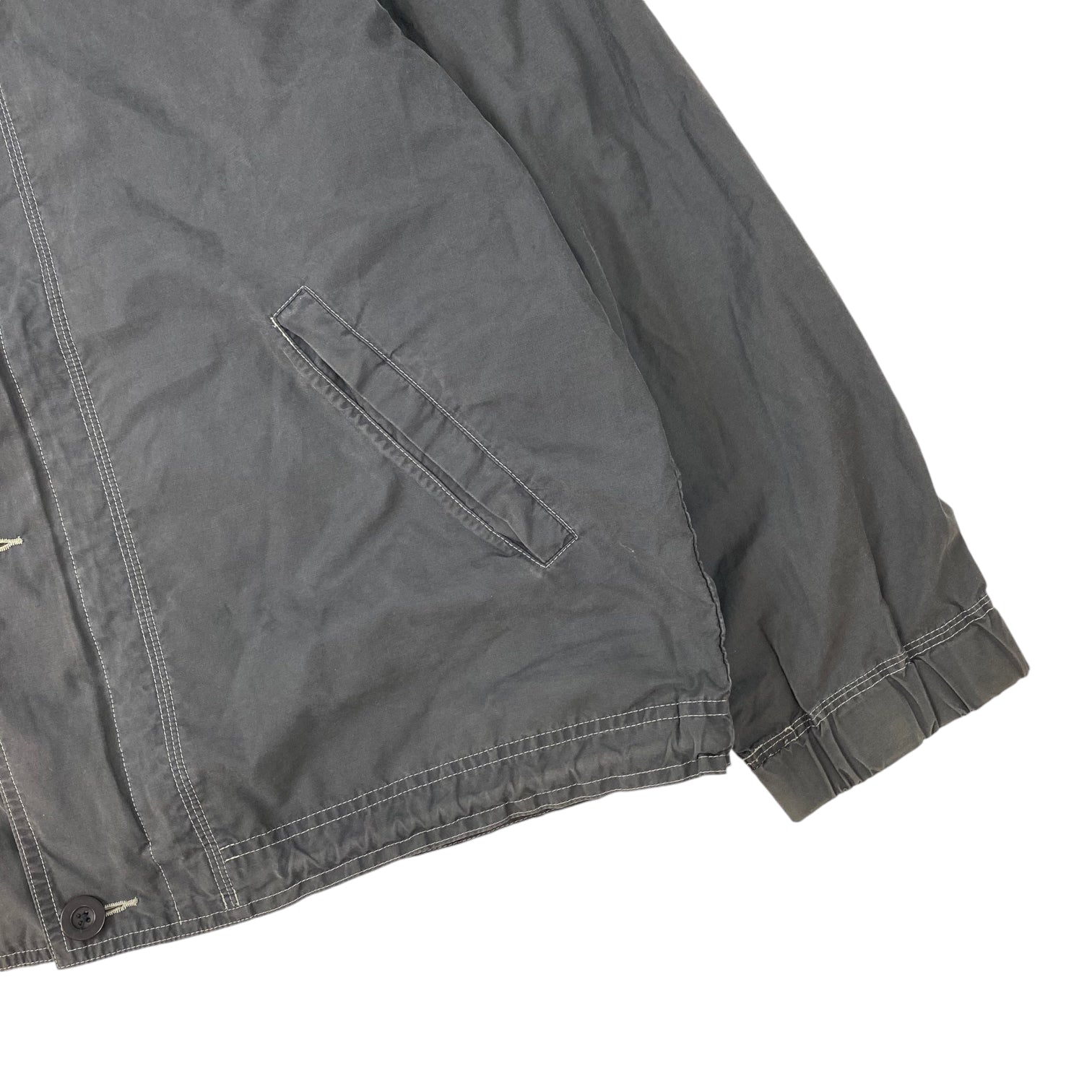 Vintage Gap Fishermans Anorak Dark Grey