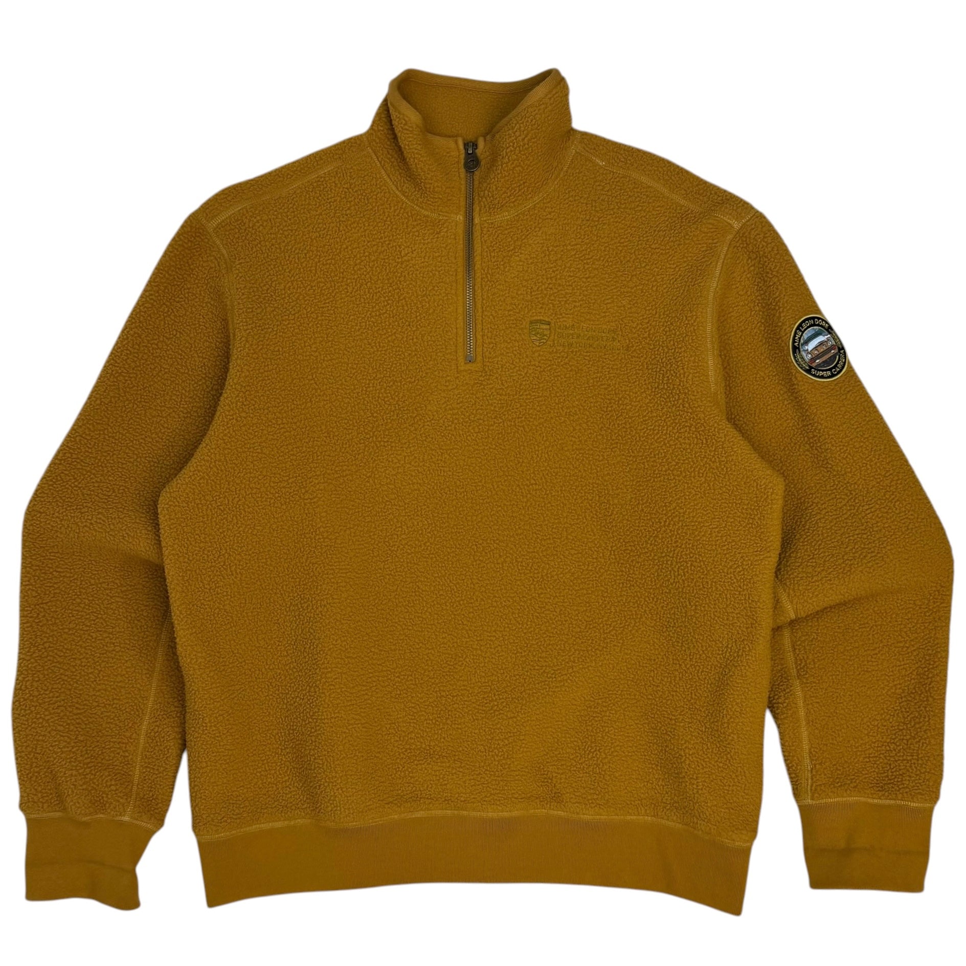 Aimé Leon Dore X Porsche 911SC Fleece Quarter Zip Brown