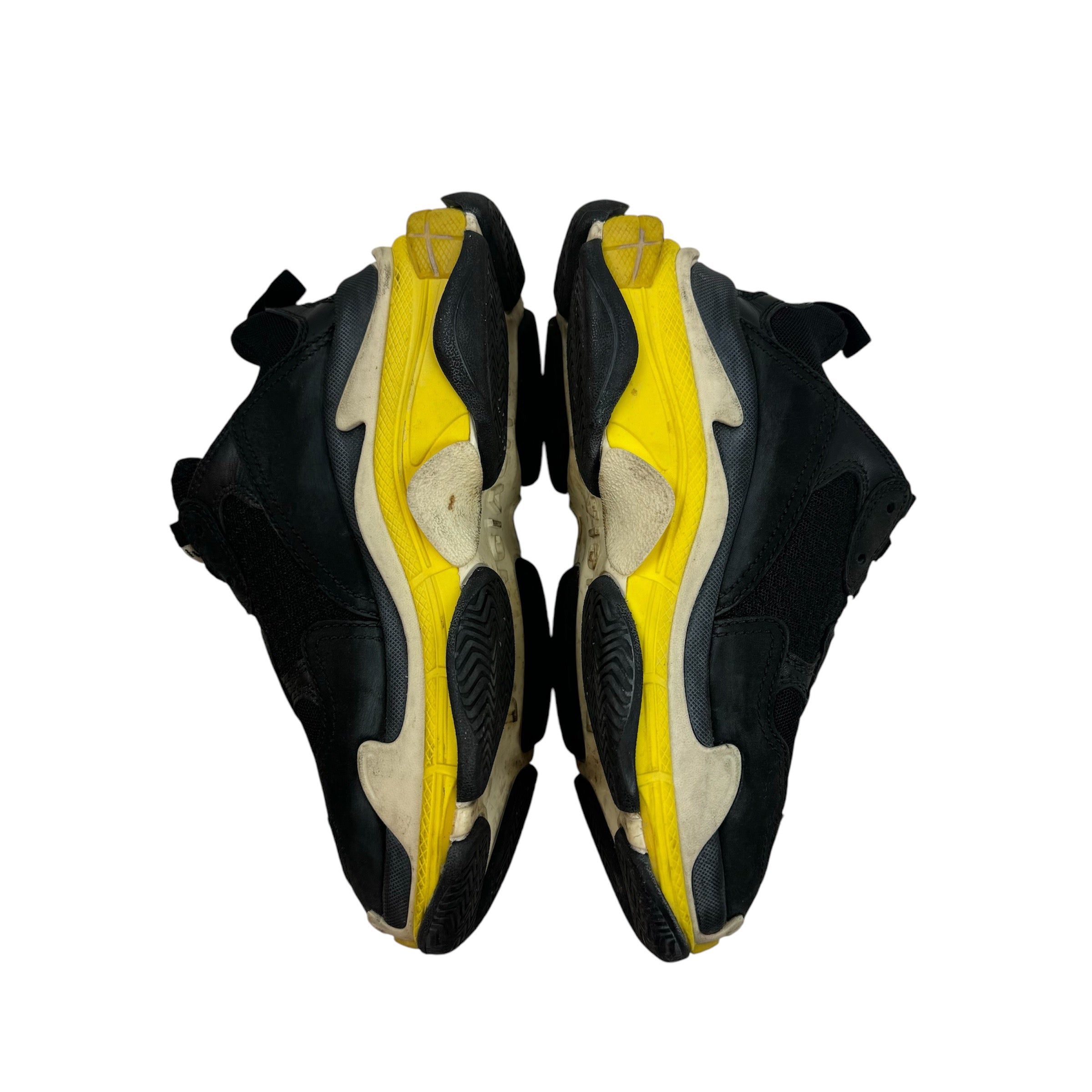 Balenciaga Triple S Black/Yellow (Used)