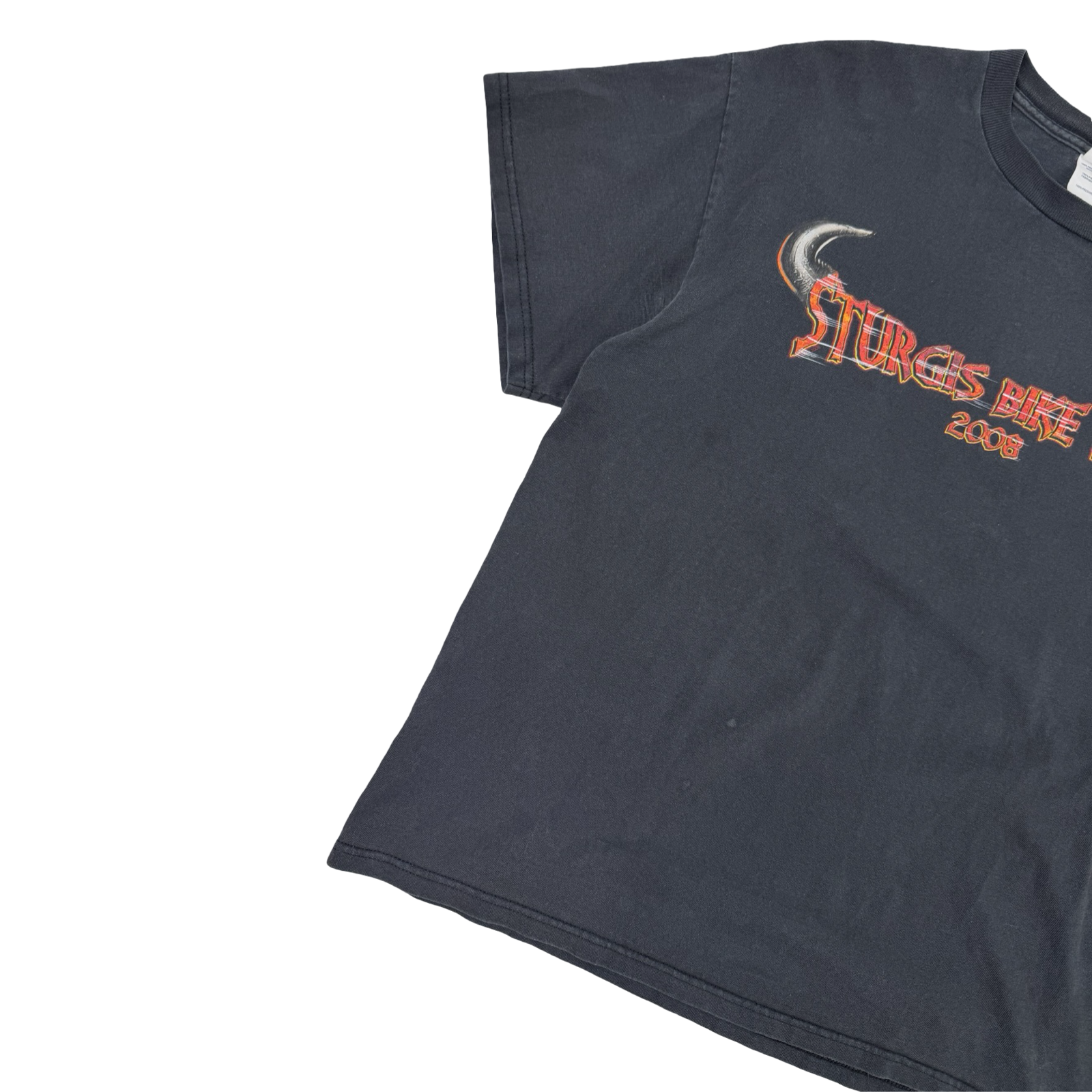 Vintage Sturgis Bike Week 2008 T-Shirt Black