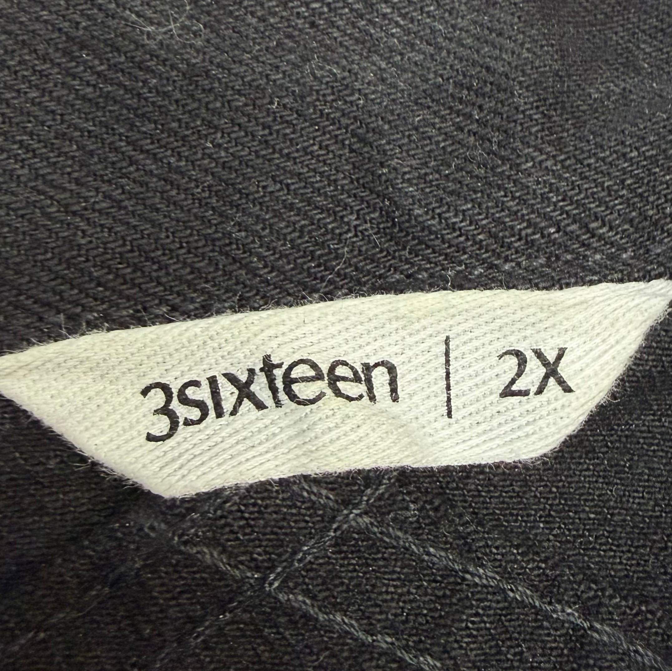 3Sixteen Shadow Selvedge Denim Trucker Jacket Black