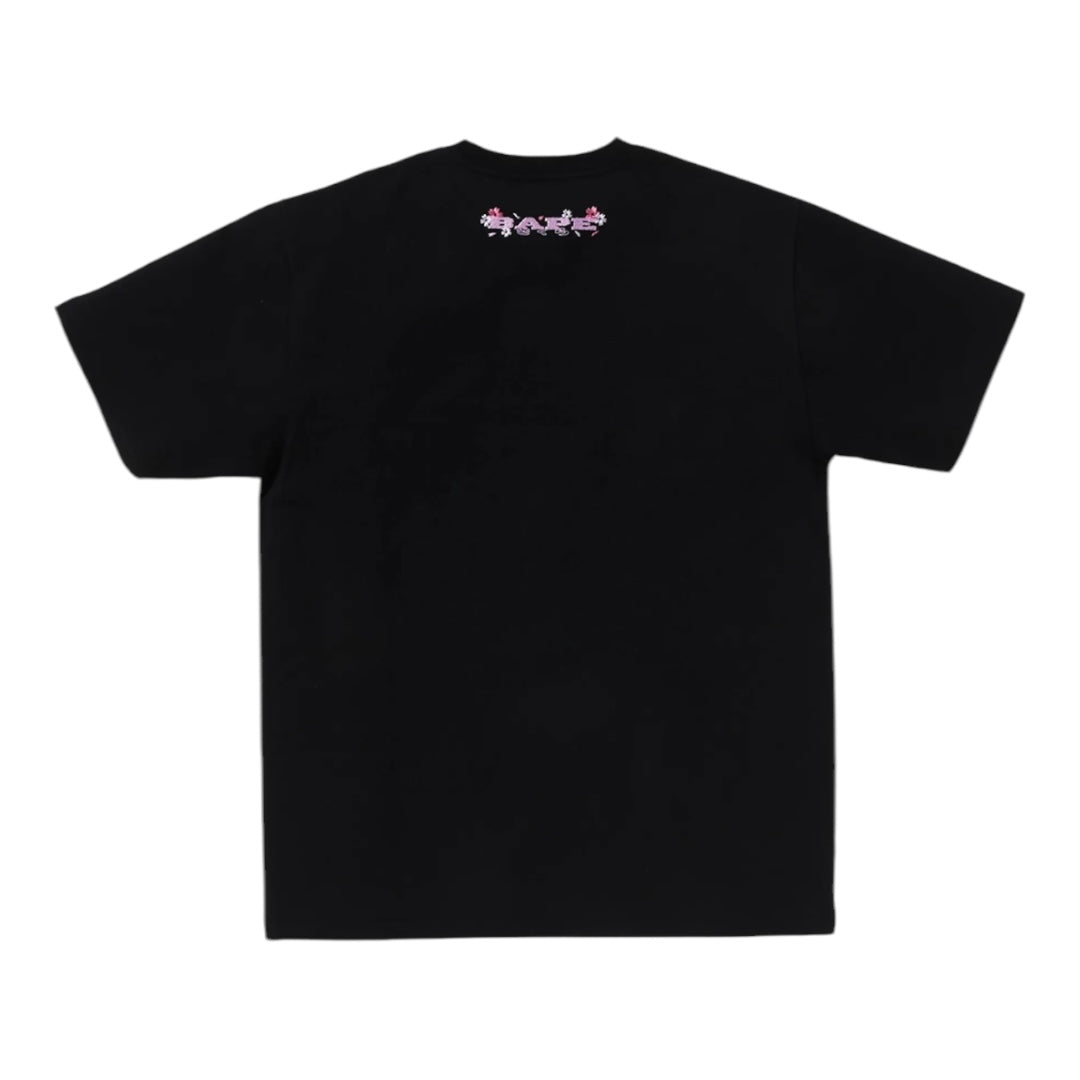 BAPE Sakura Photo Ape Head Tee (SS23) Black