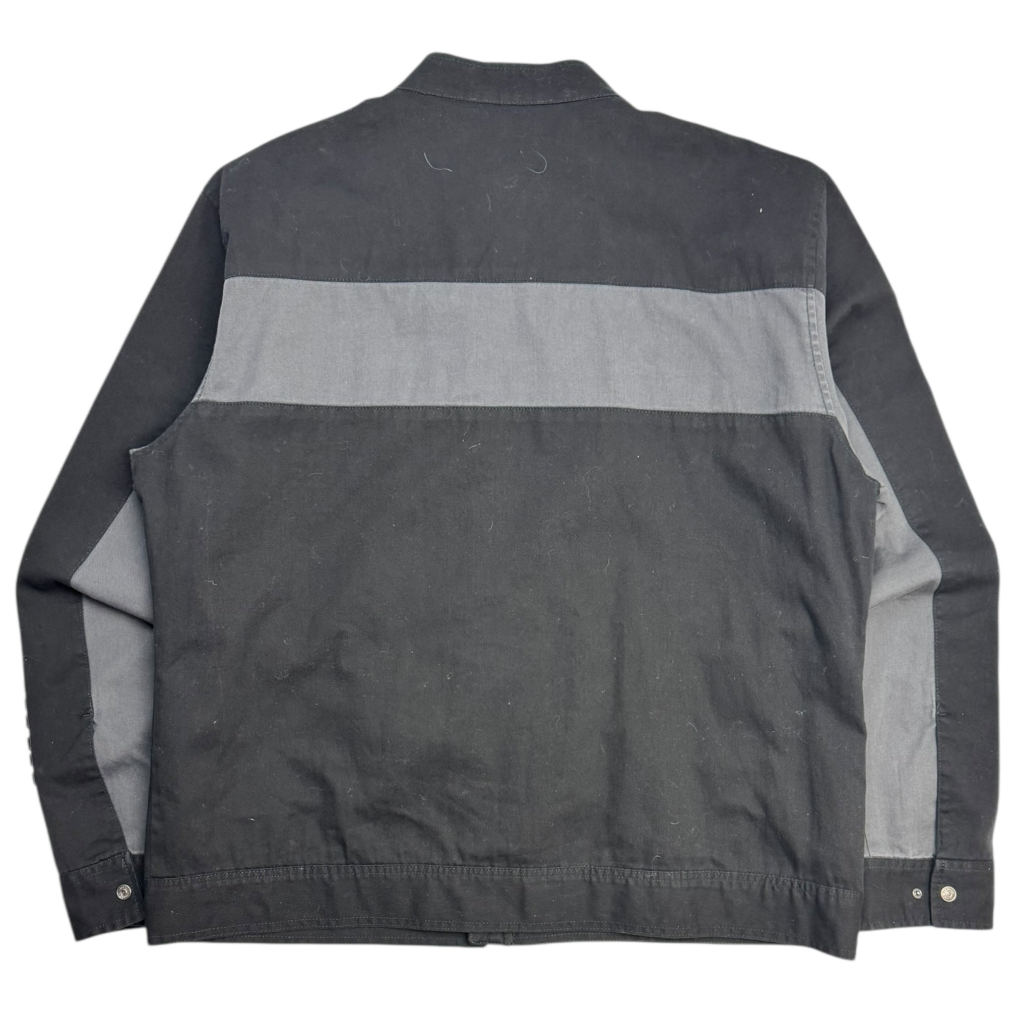 Vintage Harley Davidson Light Canvas Zip Jacket