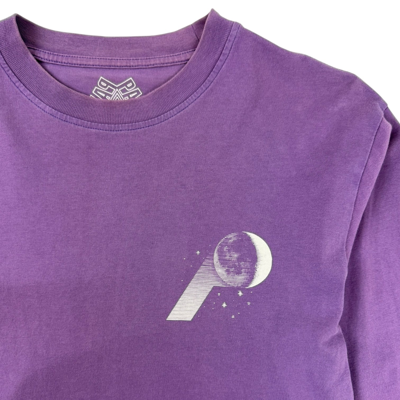 Palace Spaced Out Longsleeve Tee Purple