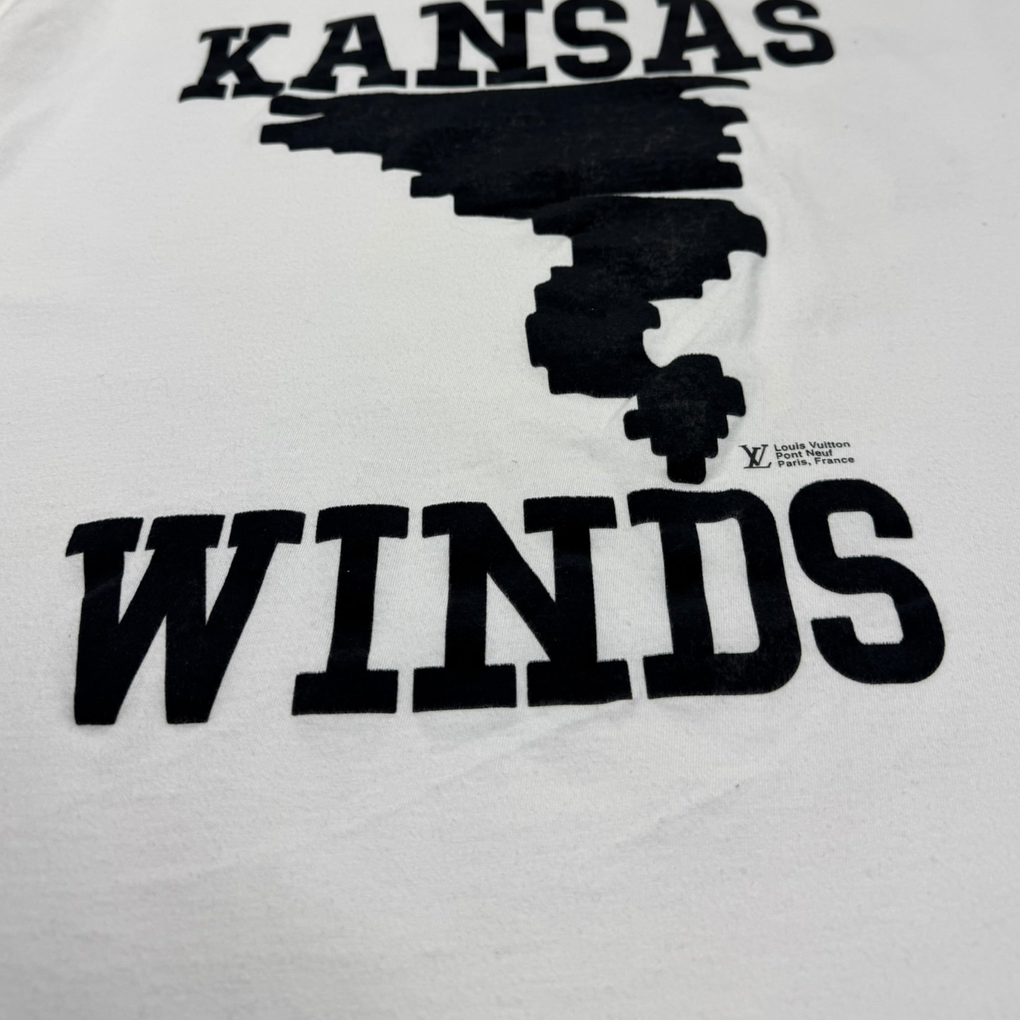 Louis Vuitton x Virgil Abloh Kansas Winds "Not Home" T-Shirt