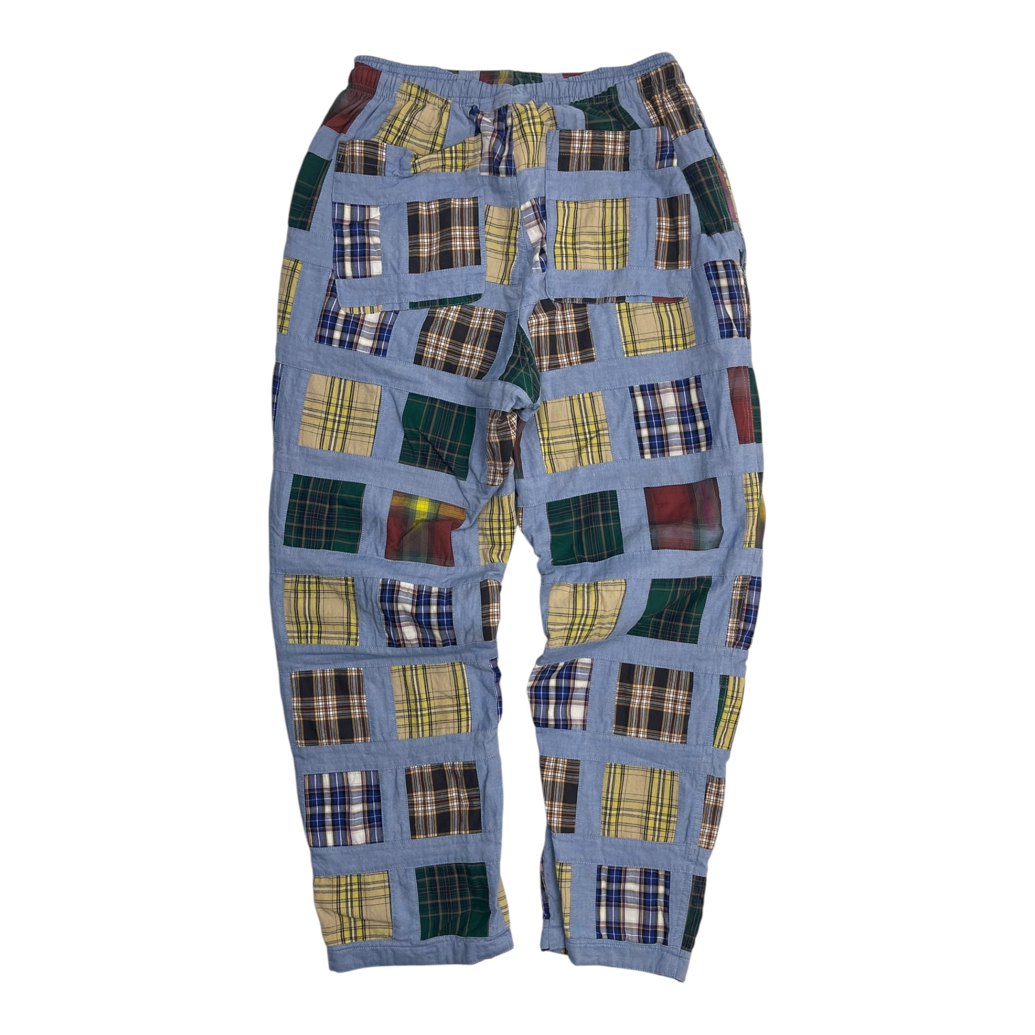 Stussy Madras Patchwork Relaxed Pants Plaid