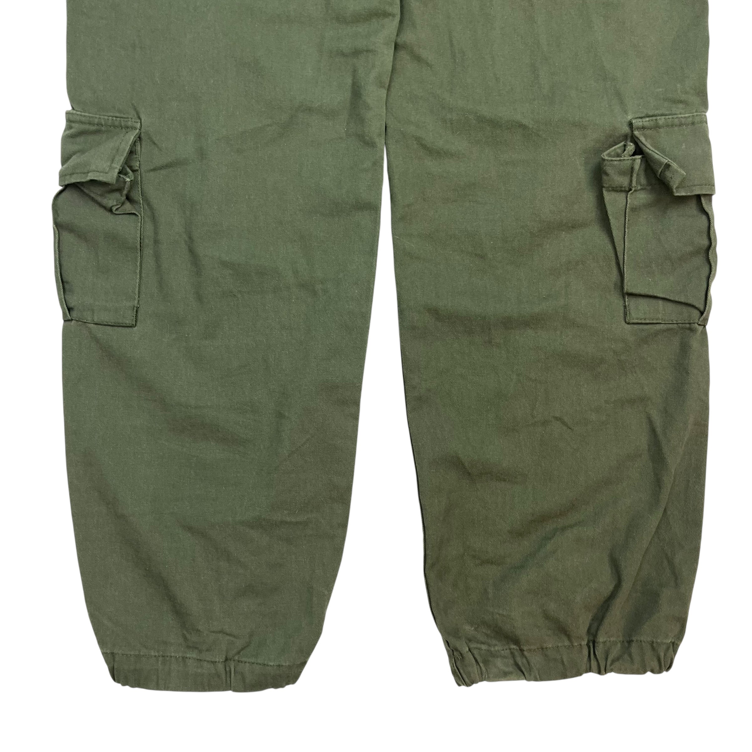 Vintage Cargo Pants Army Green
