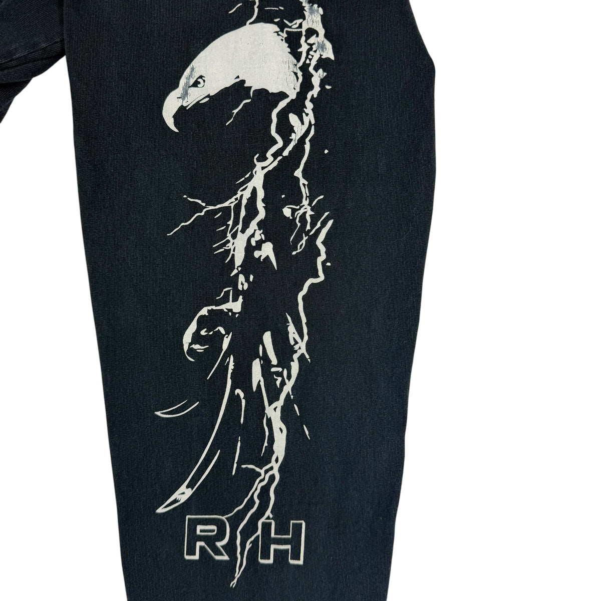 Rhude Eagle Moto Longsleeve Tee Black