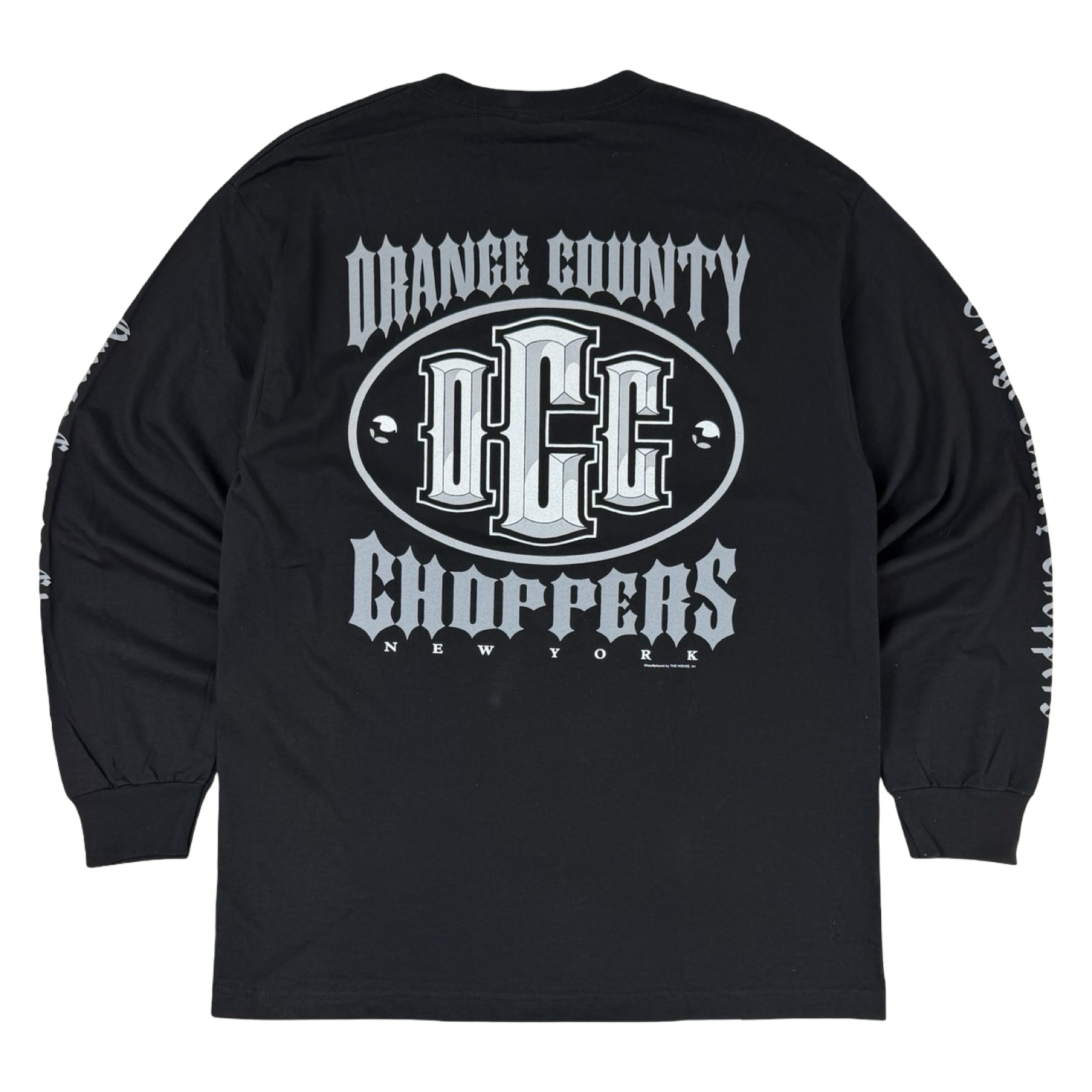 Vintage Orange County Choppers Long Sleeve Shirt Black