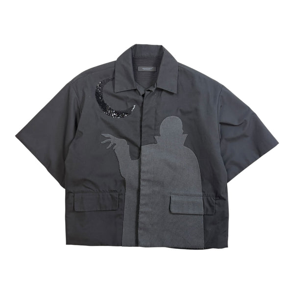 Undercover SS20 Nosferatu Button-Up Shirt Black