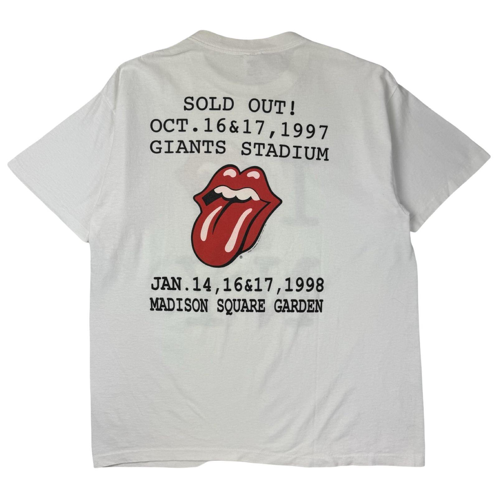 1997 The Rolling Stones "I Love New York" T-Shirt