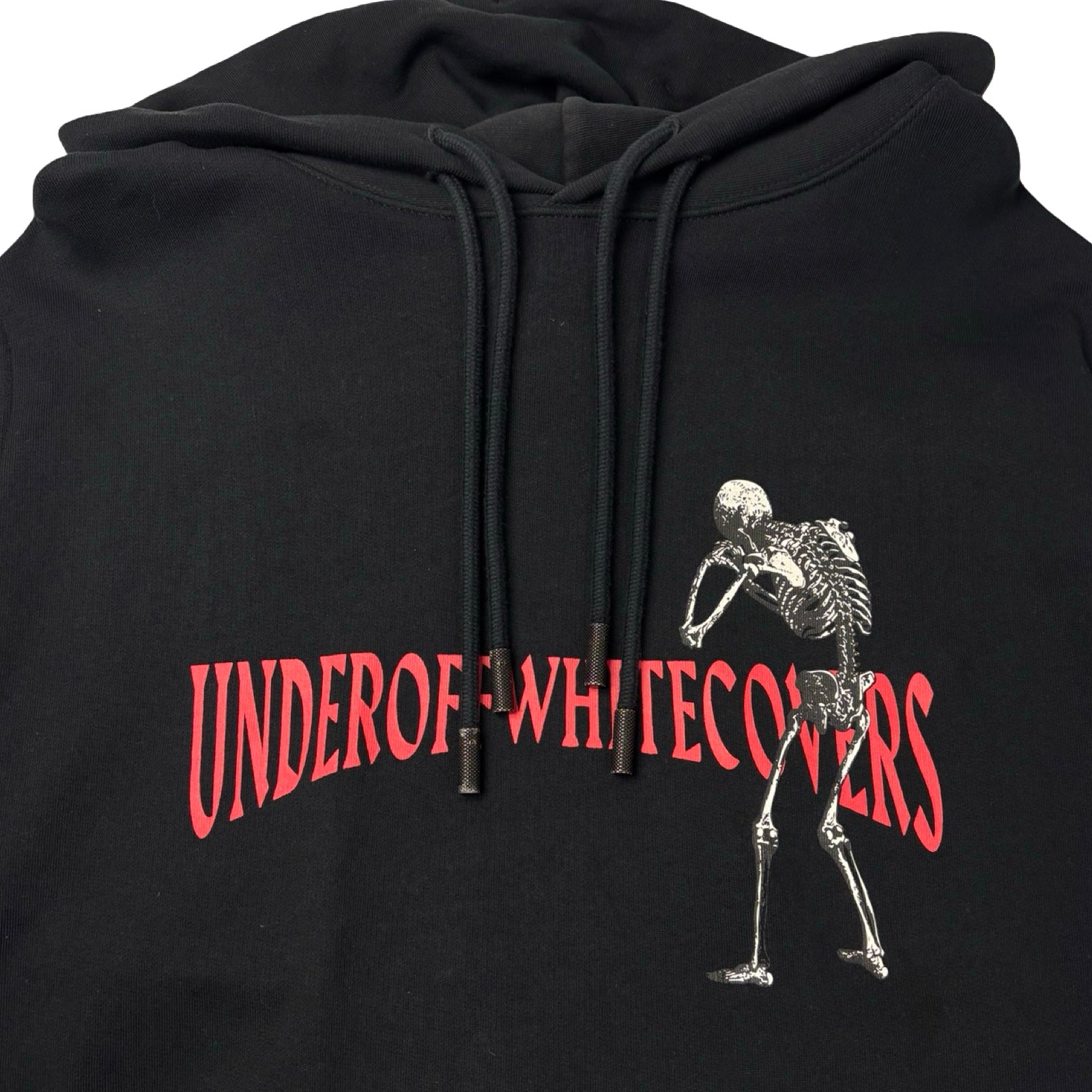 Off White X Undercover Skeleton Pullover Hoodie Black