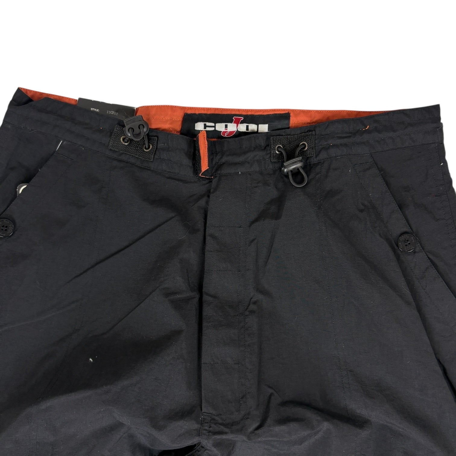 Vintage Cool J Cargo Pants Black