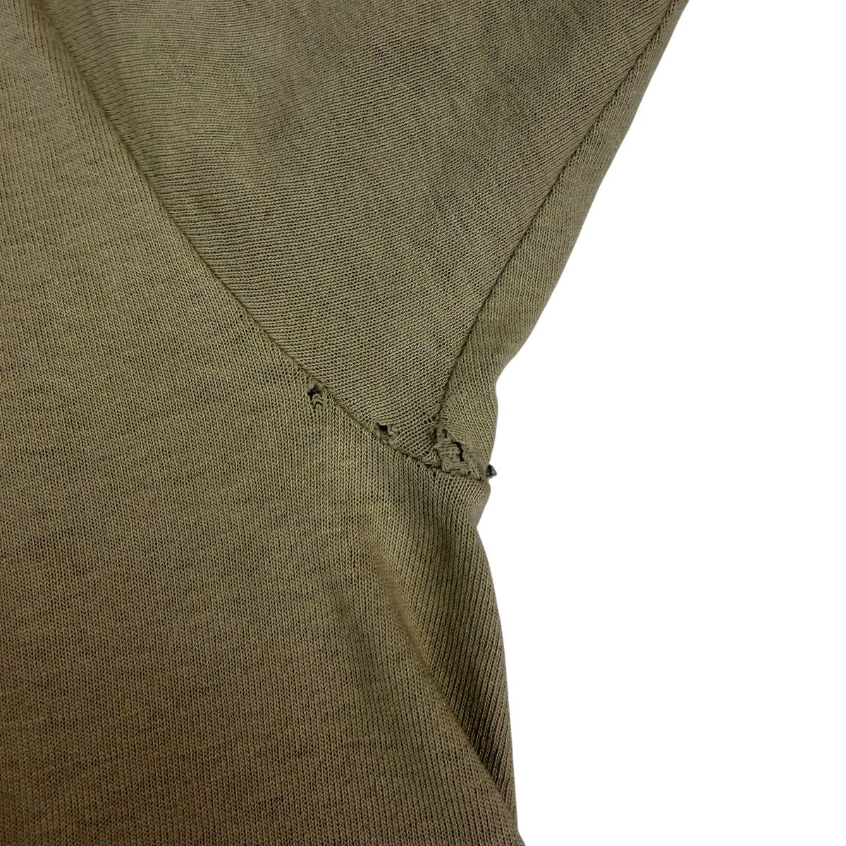 Vintage 90s Metallic Burn Your Fingers One By One Tee Tan