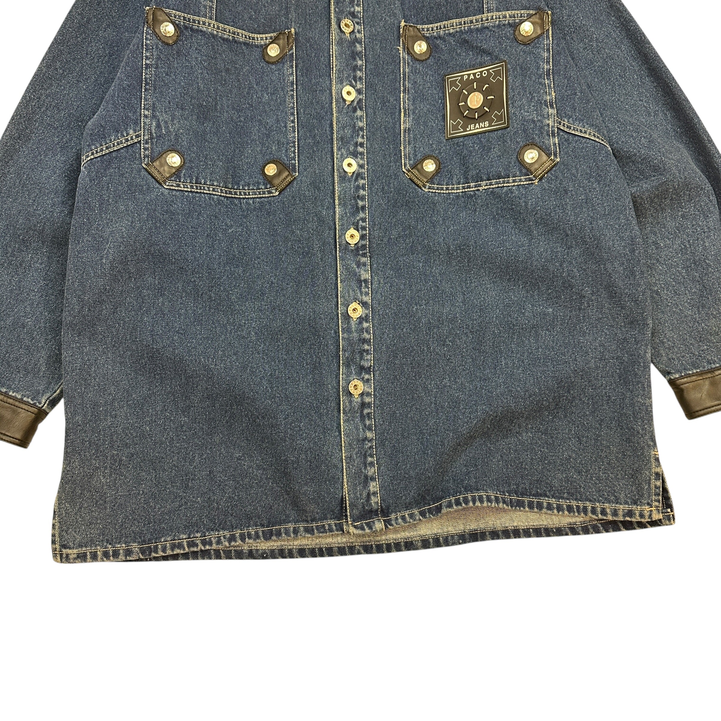 Vintage Y2K Paco Jeans Denim Jacket Indigo